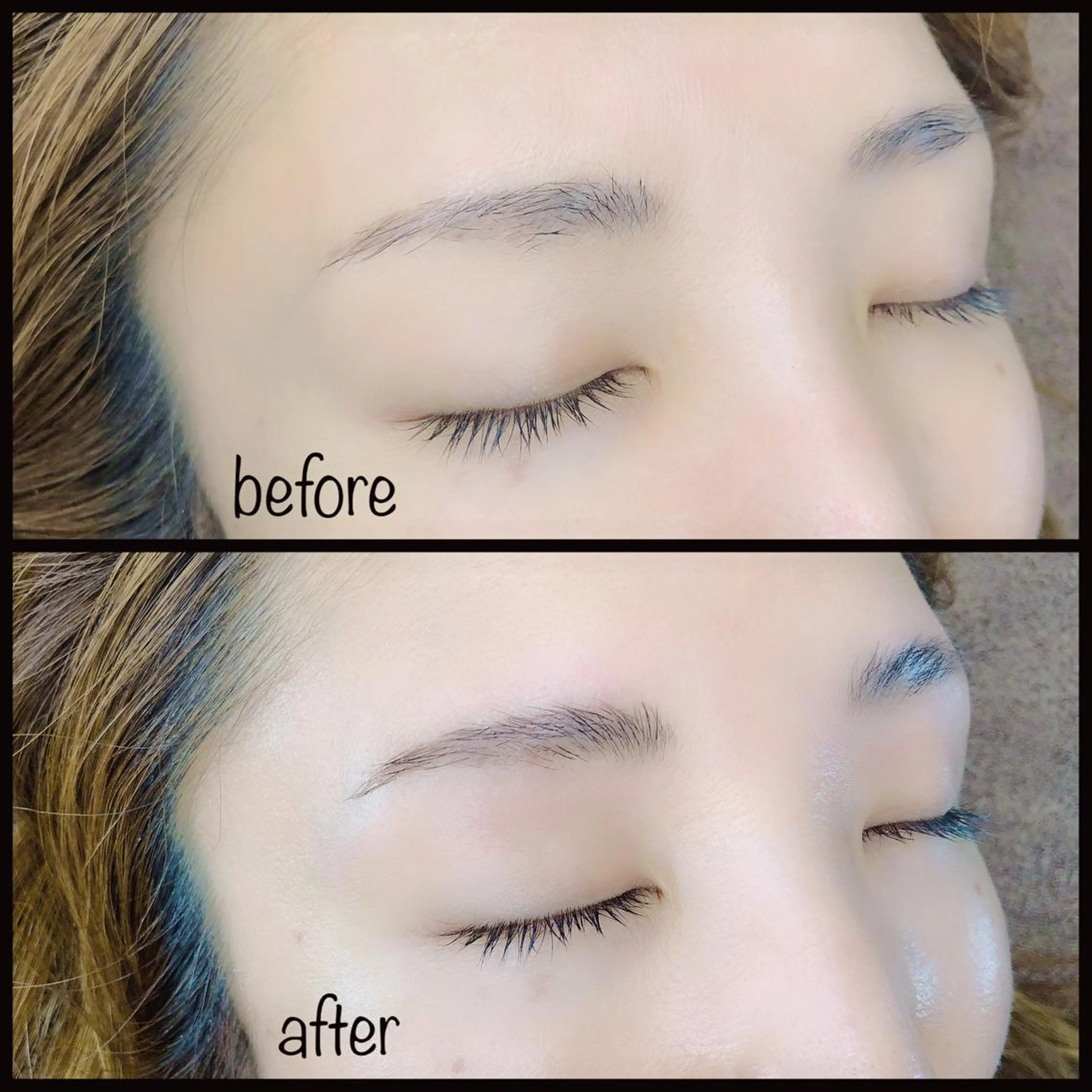 アイブロウ 眉毛ワックス脱毛 eyebrow enの眉毛・アイブロウイメージ