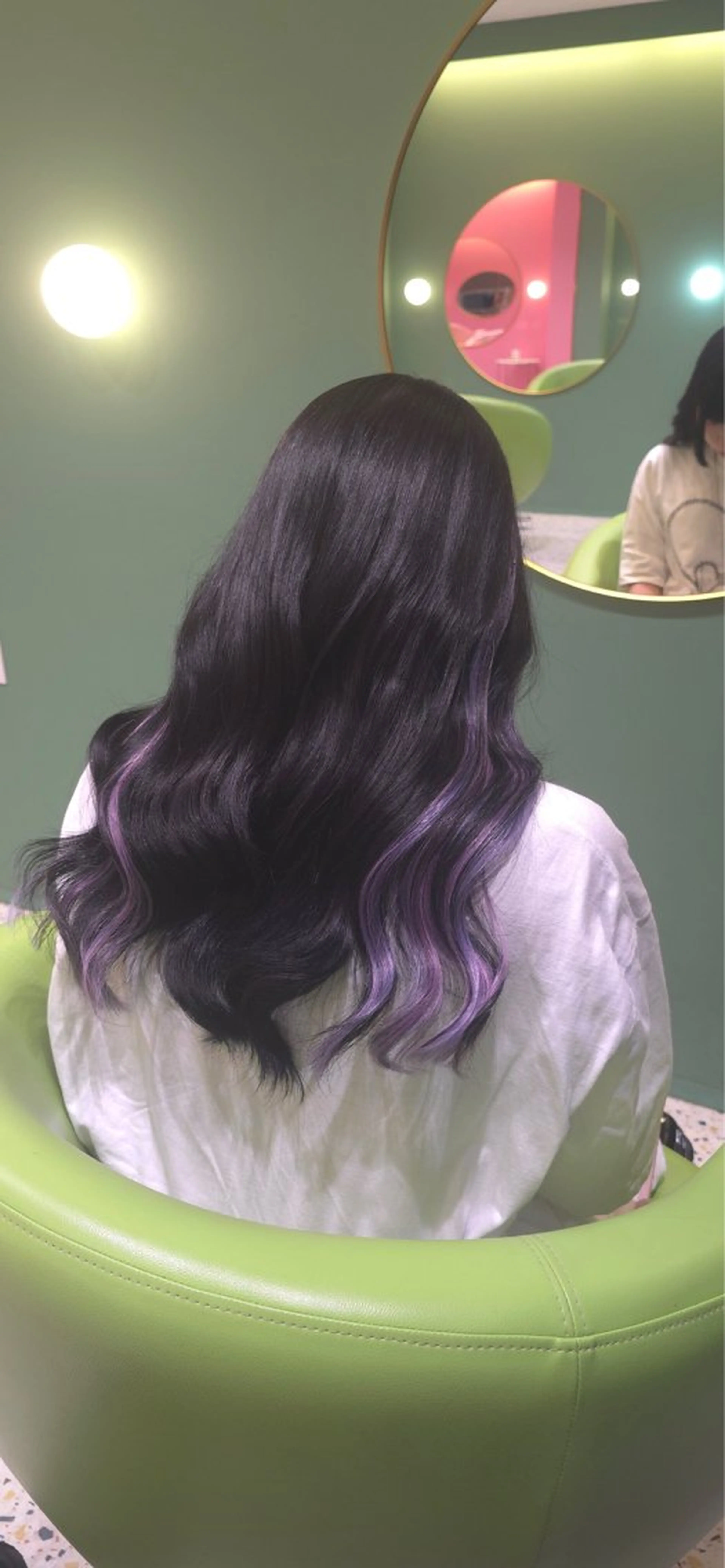 カット+インナーカラー+集中補修ケアトリートメントの写真