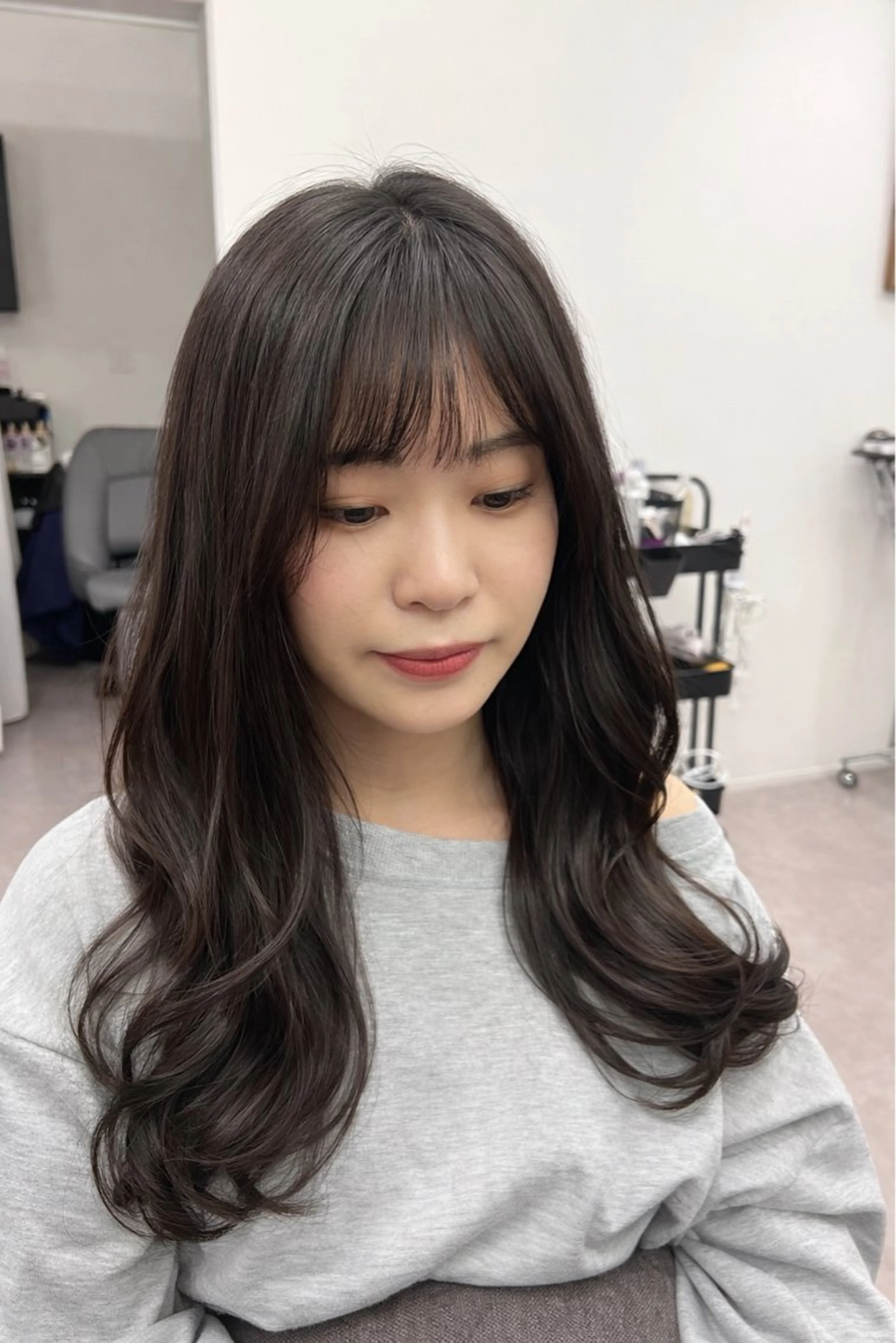 ロング カット ヘアカラー AVANCE.PRODUCED by EGAO所属・🍒似合わせカット /艶感カラー/長谷のヘアスタイル