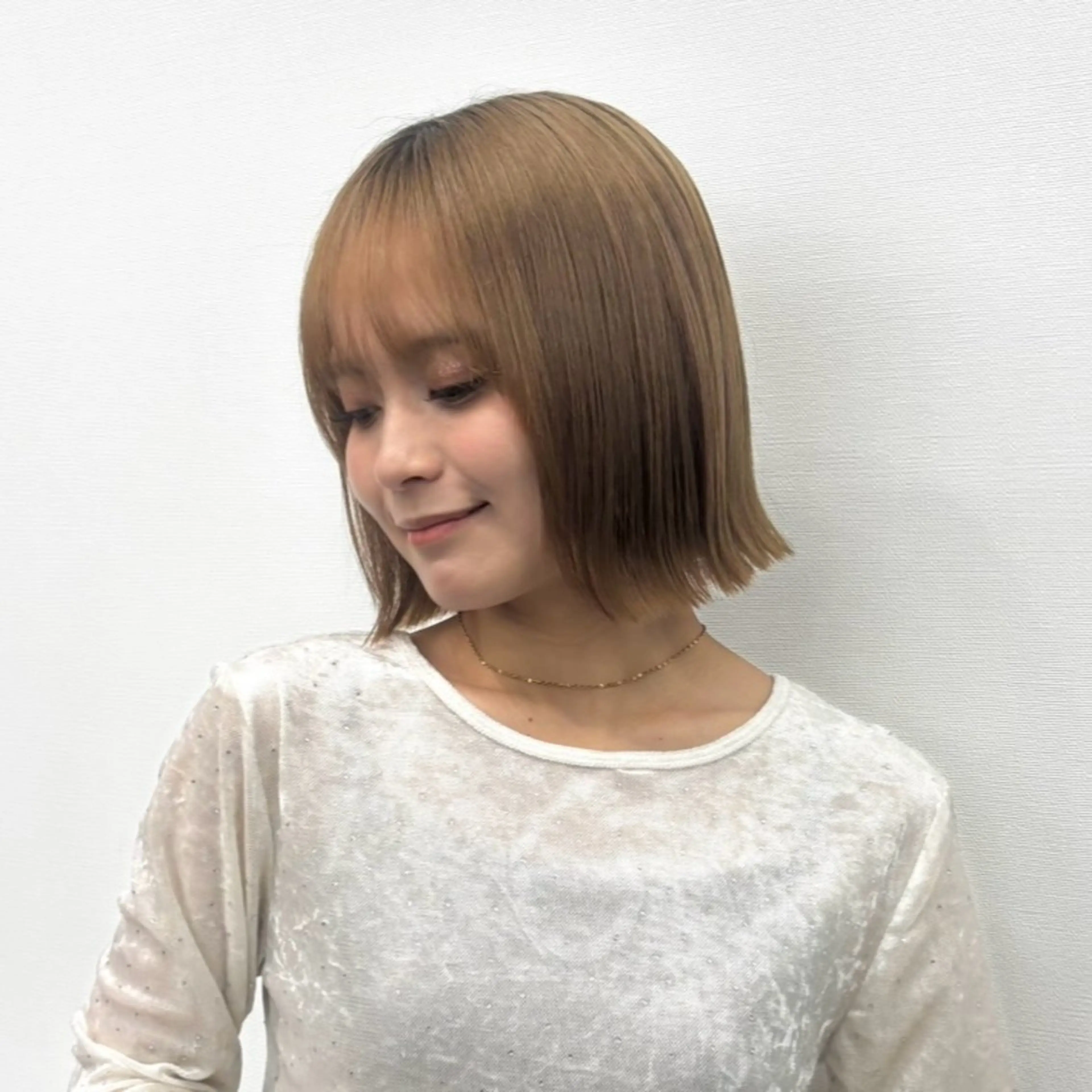 ミディアム ボブ ️🫧️韓国ヘア🫧 ボブ🎈/RUIのヘアスタイル