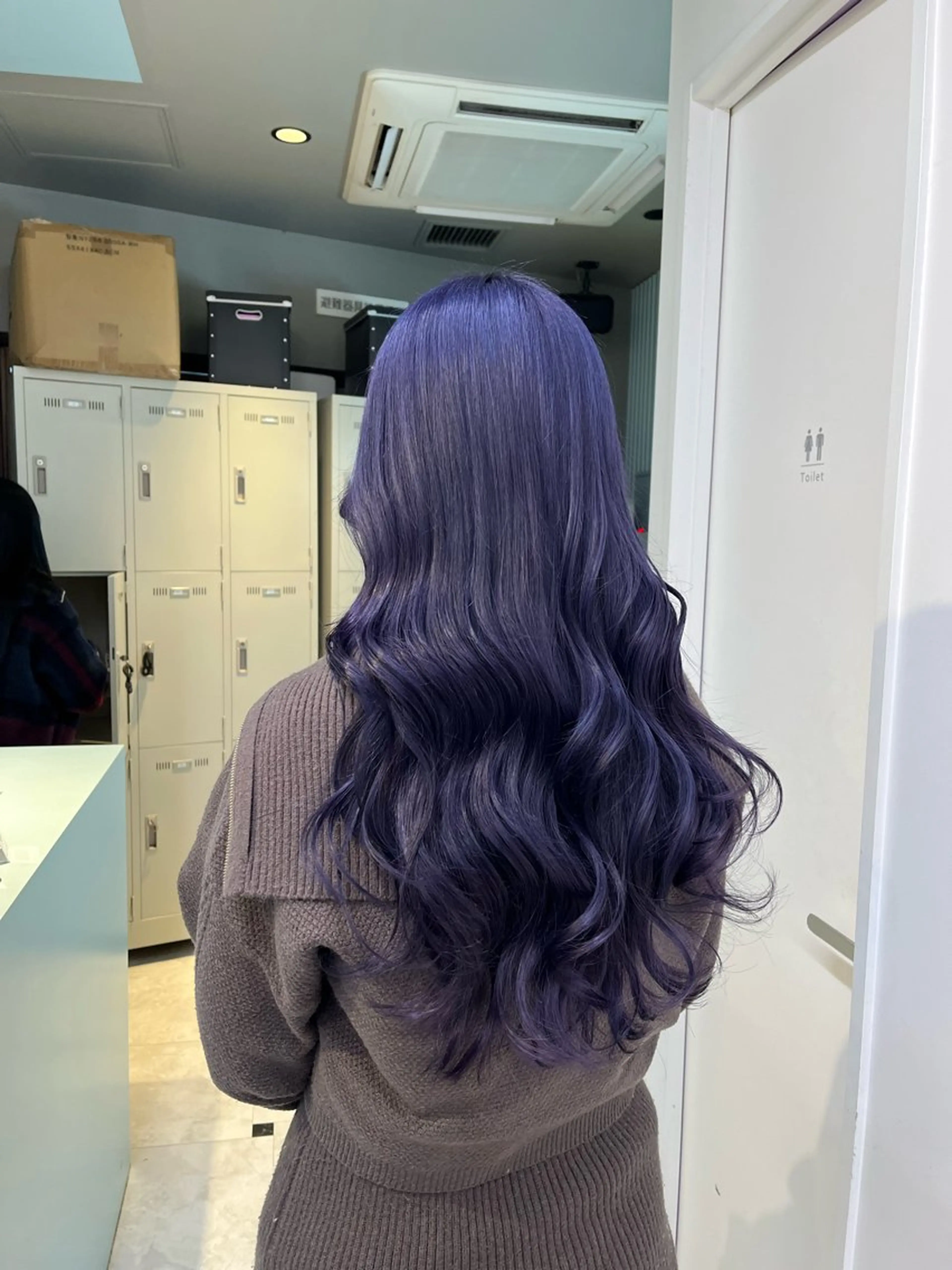 ロング カラー ヘアカラー トリートメント ブリーチカラー 🩵MIZUKIのヘアスタイル