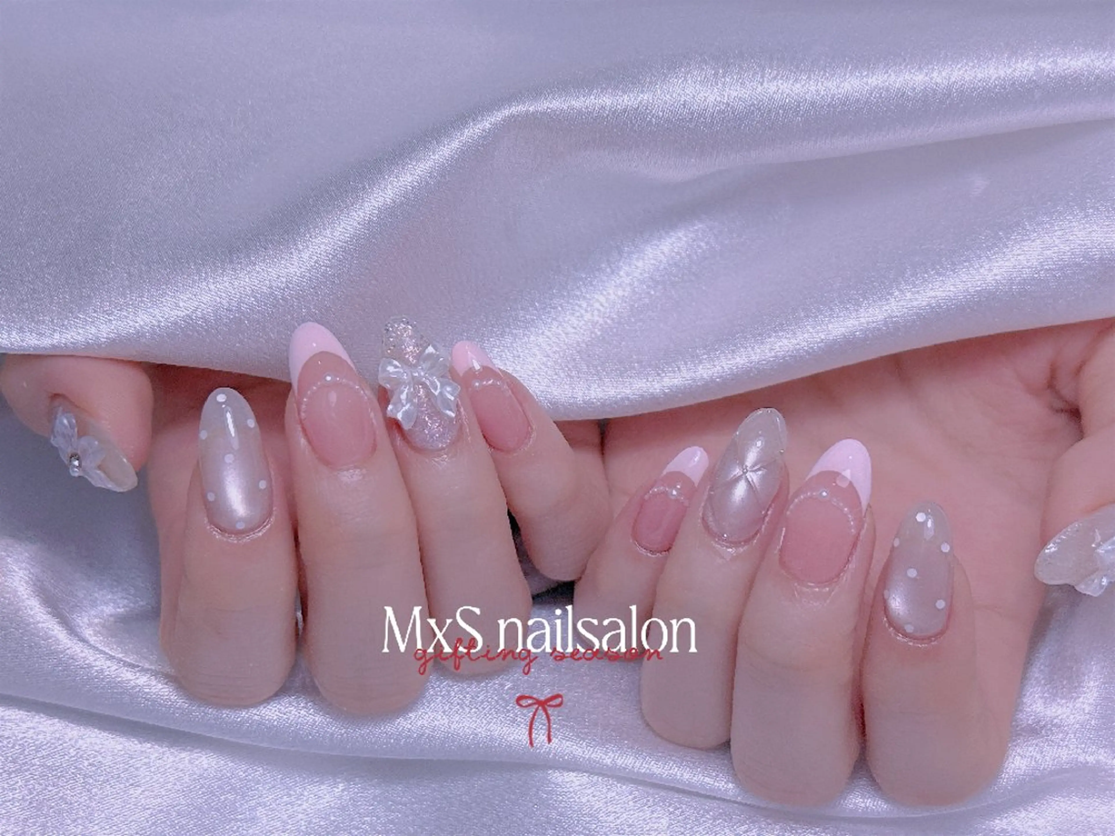 ネイル ハンドネイル ハンドケア MxS リィリィのネイルデザイン