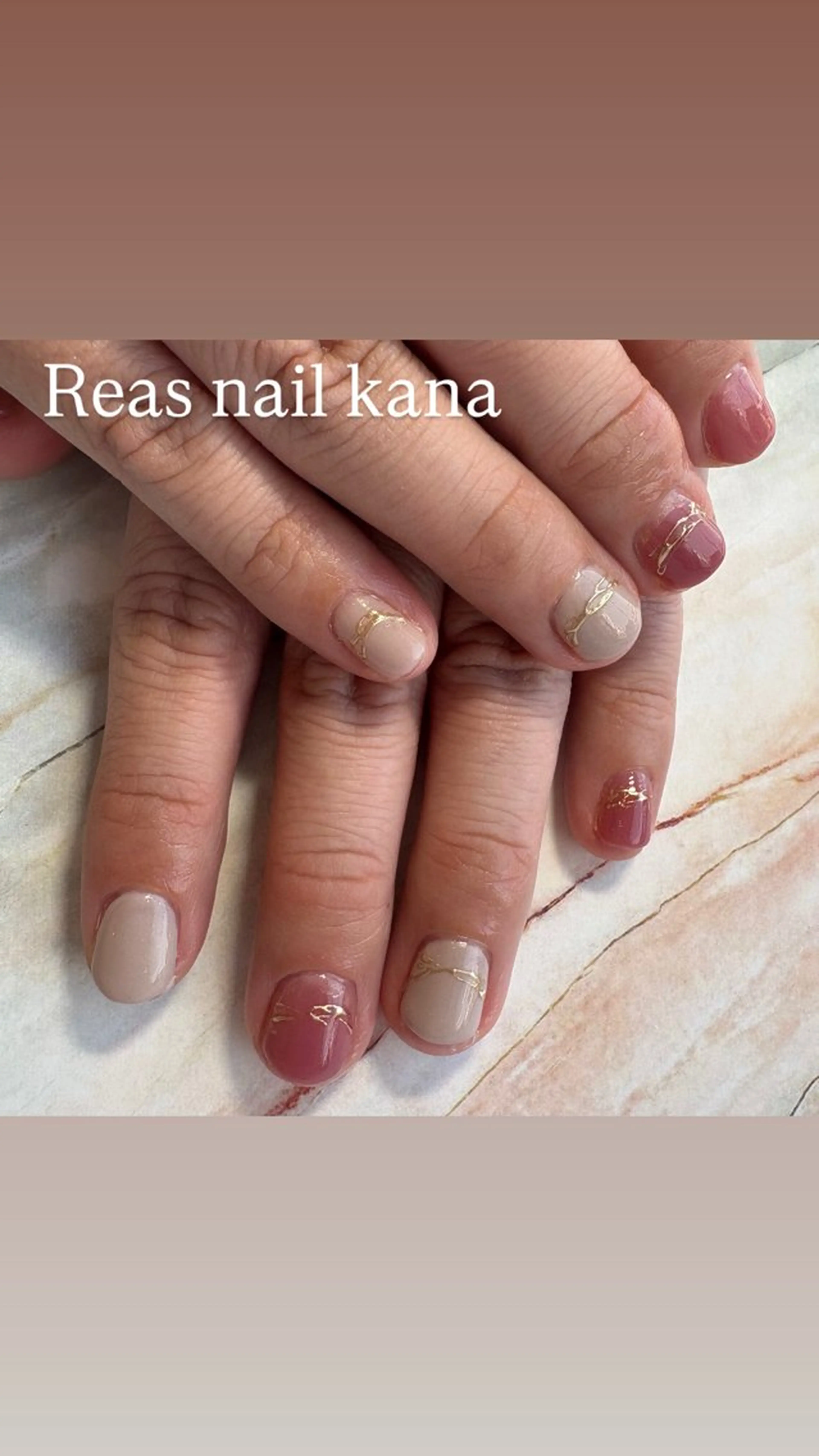 ネイル Reas nail kanaのネイルデザイン