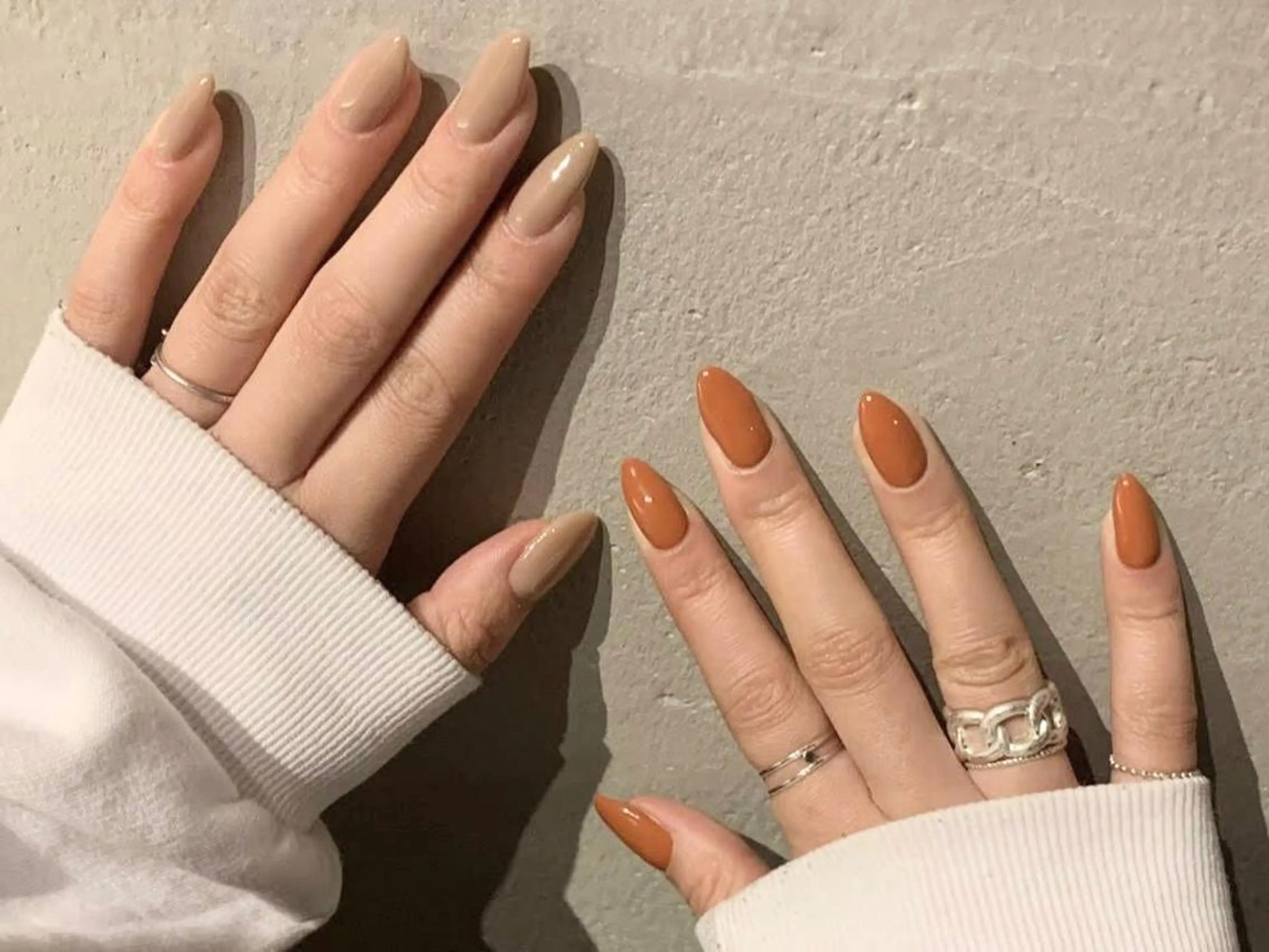 ネイル ワンカラーネイル クレアラルーチェ 広島店のネイルデザイン