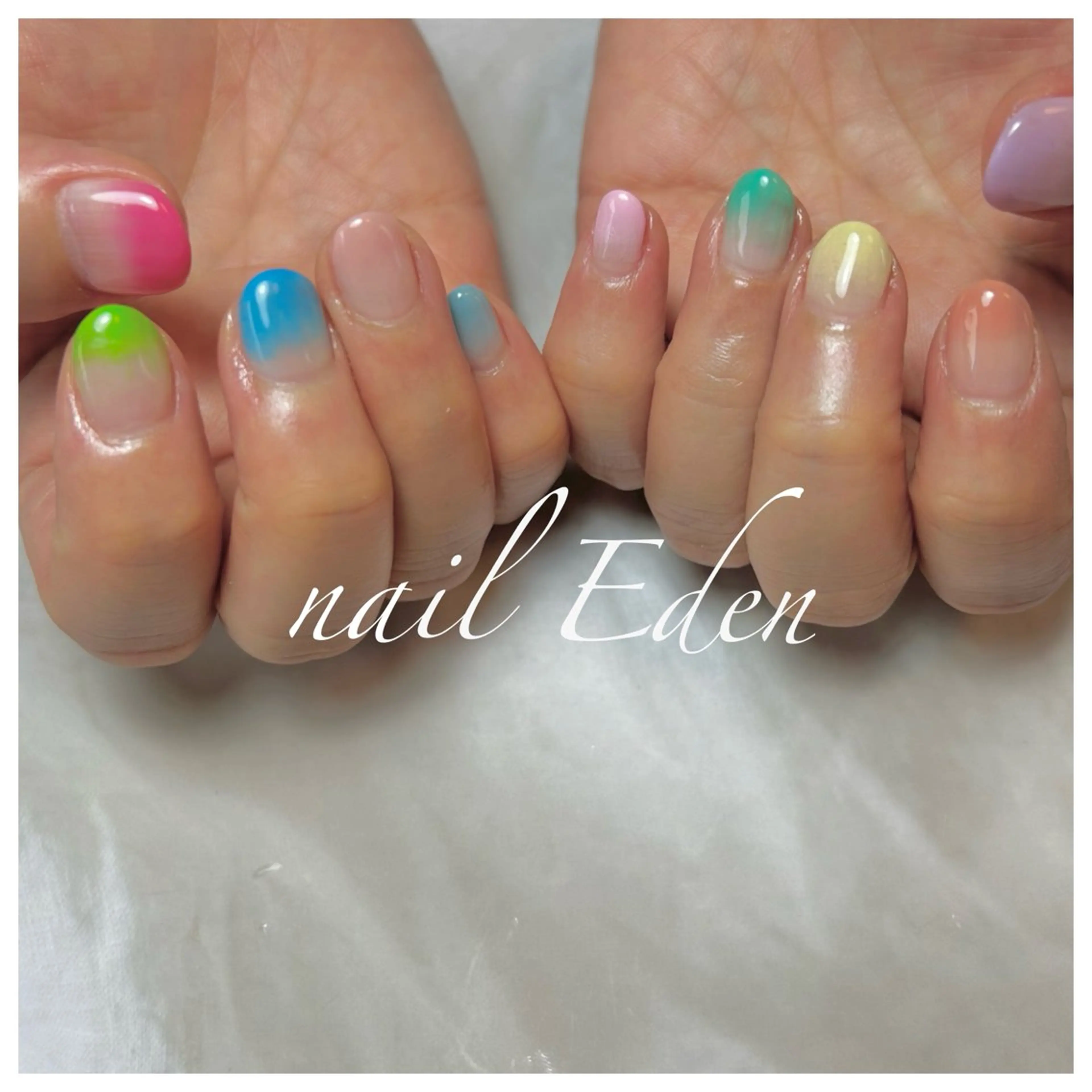 ネイル 持ち込み Eden ♾️のネイルデザイン