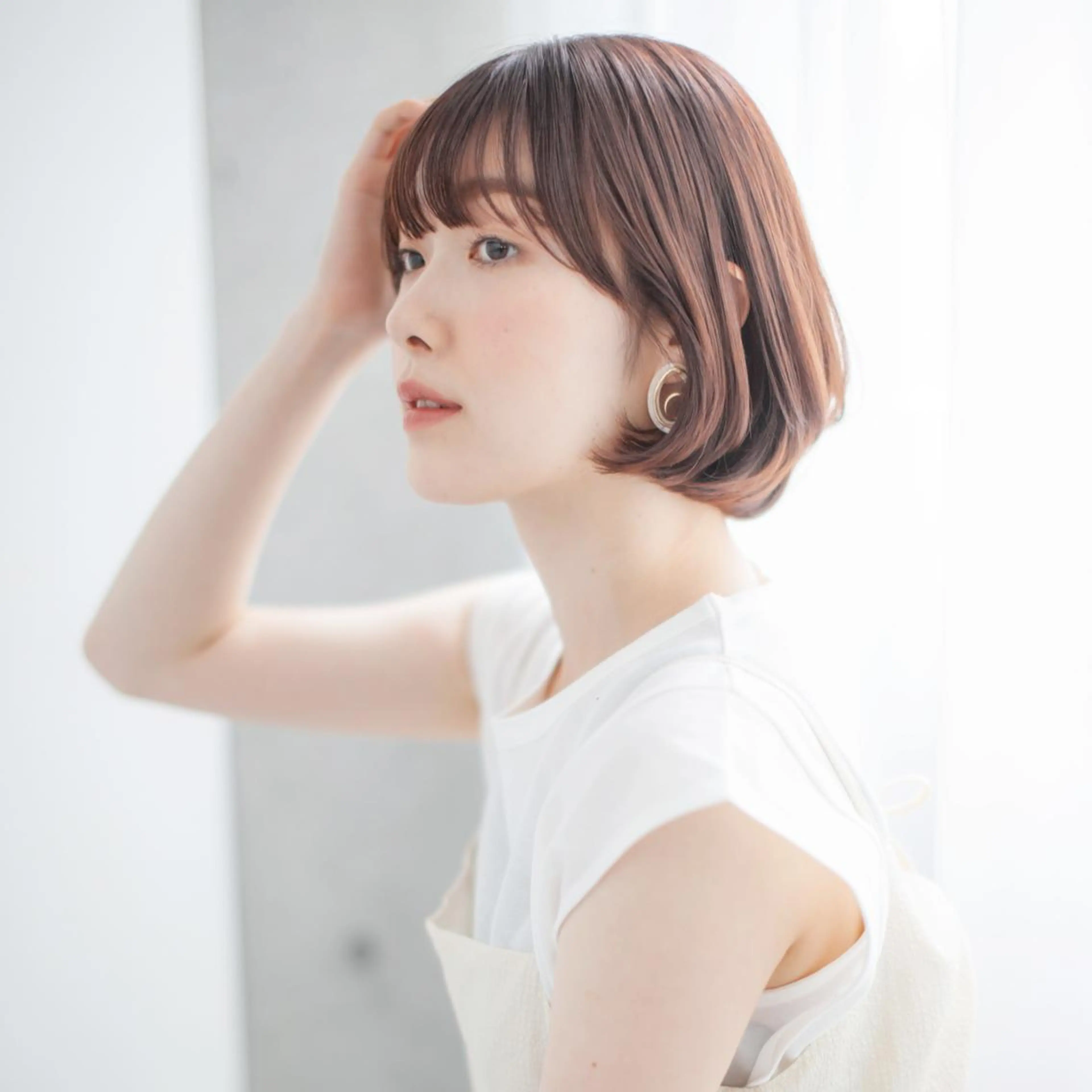 カラー ショート Ash 店長 木村 和人のヘアスタイル