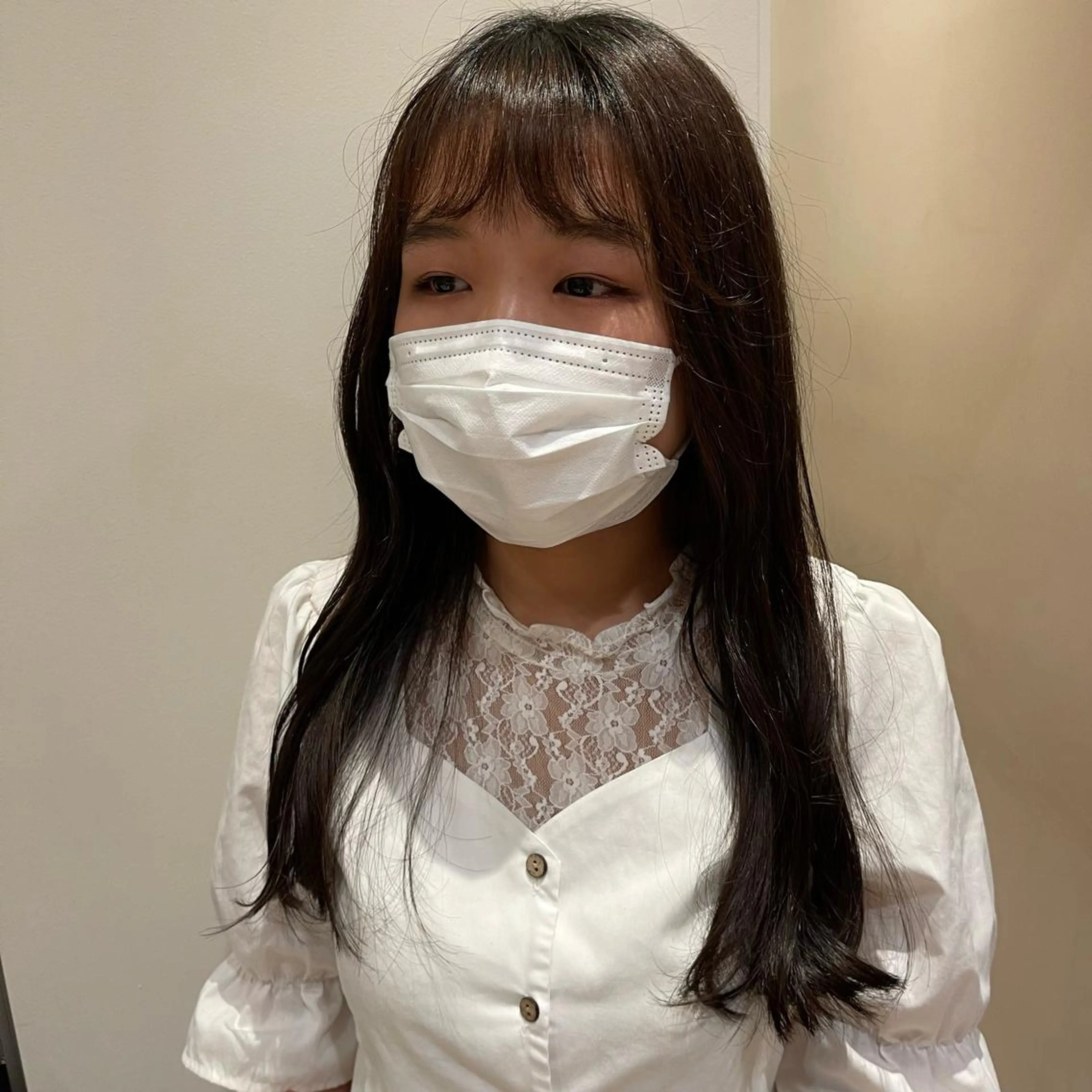 ロング カラー パーマ ヘアアレンジ 高井瑠華🌼 ストカールカット特化のヘアスタイル