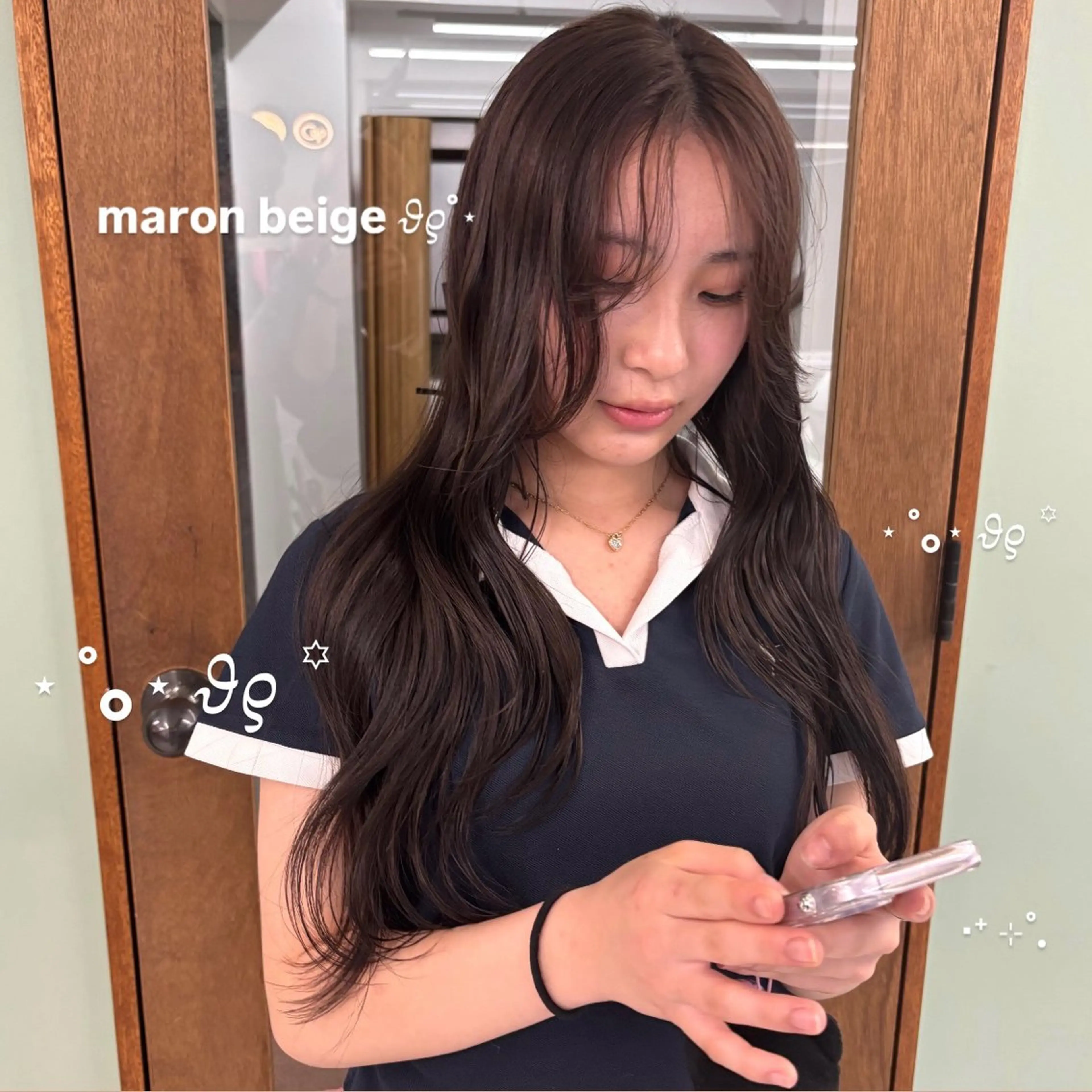 ロング カラー ヘアカラー 横浜カラーモデル/ 横浜縮毛矯正/さえのヘアスタイル