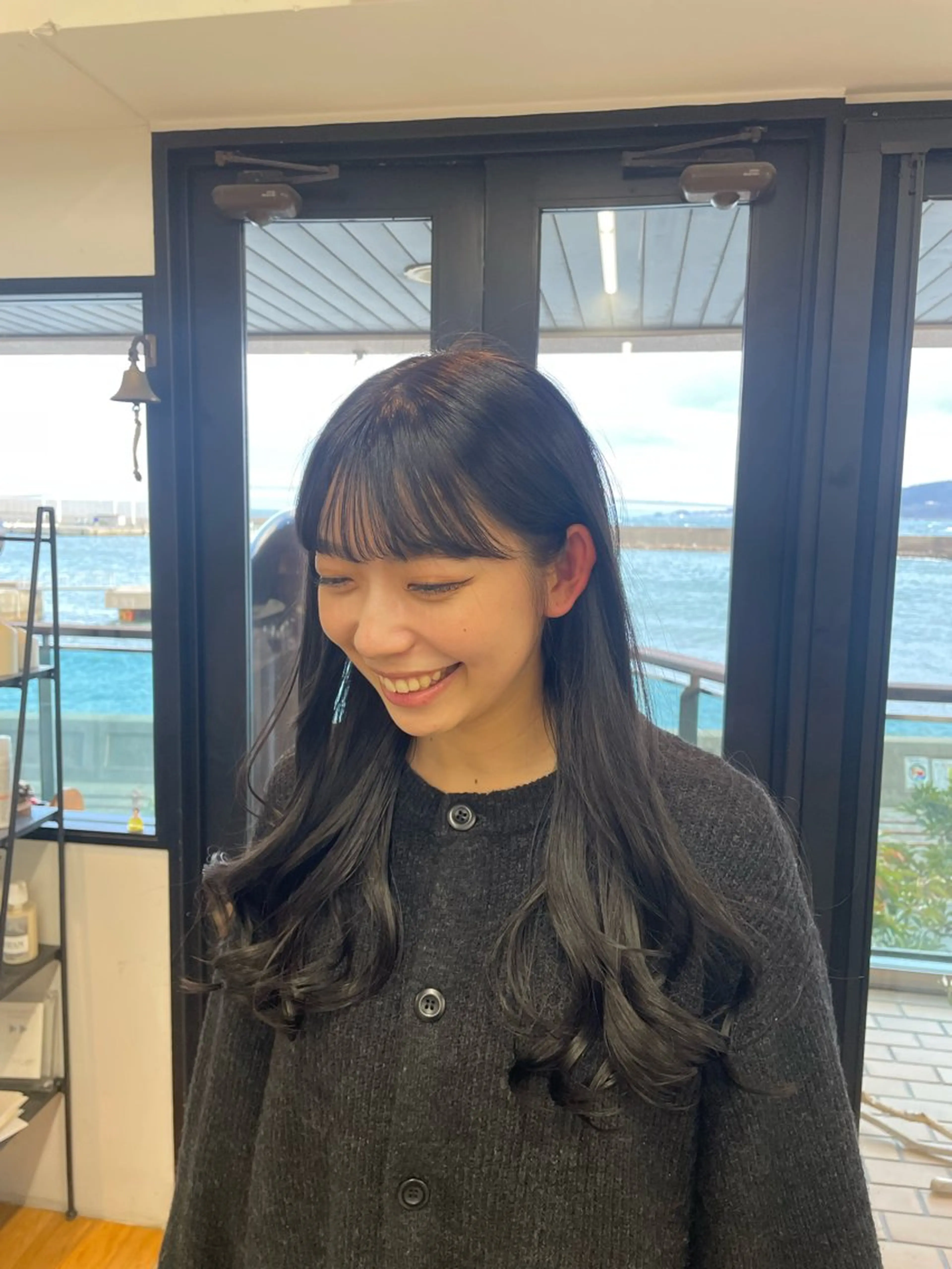 ロング ロング 菅原 彩加のヘアスタイル