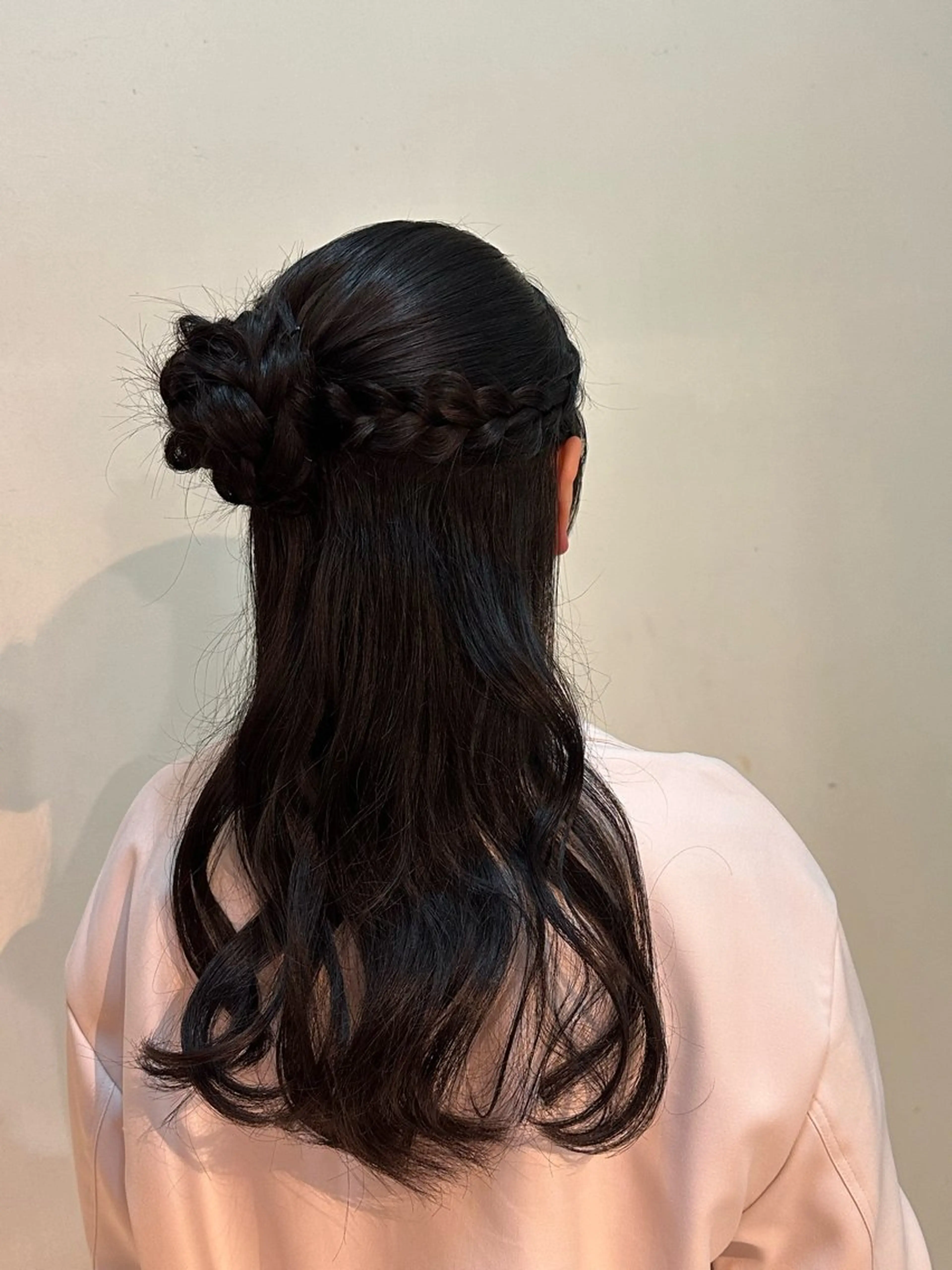 ロング 横浜⭐️カラーセット モデル💫あみ💫のヘアスタイル