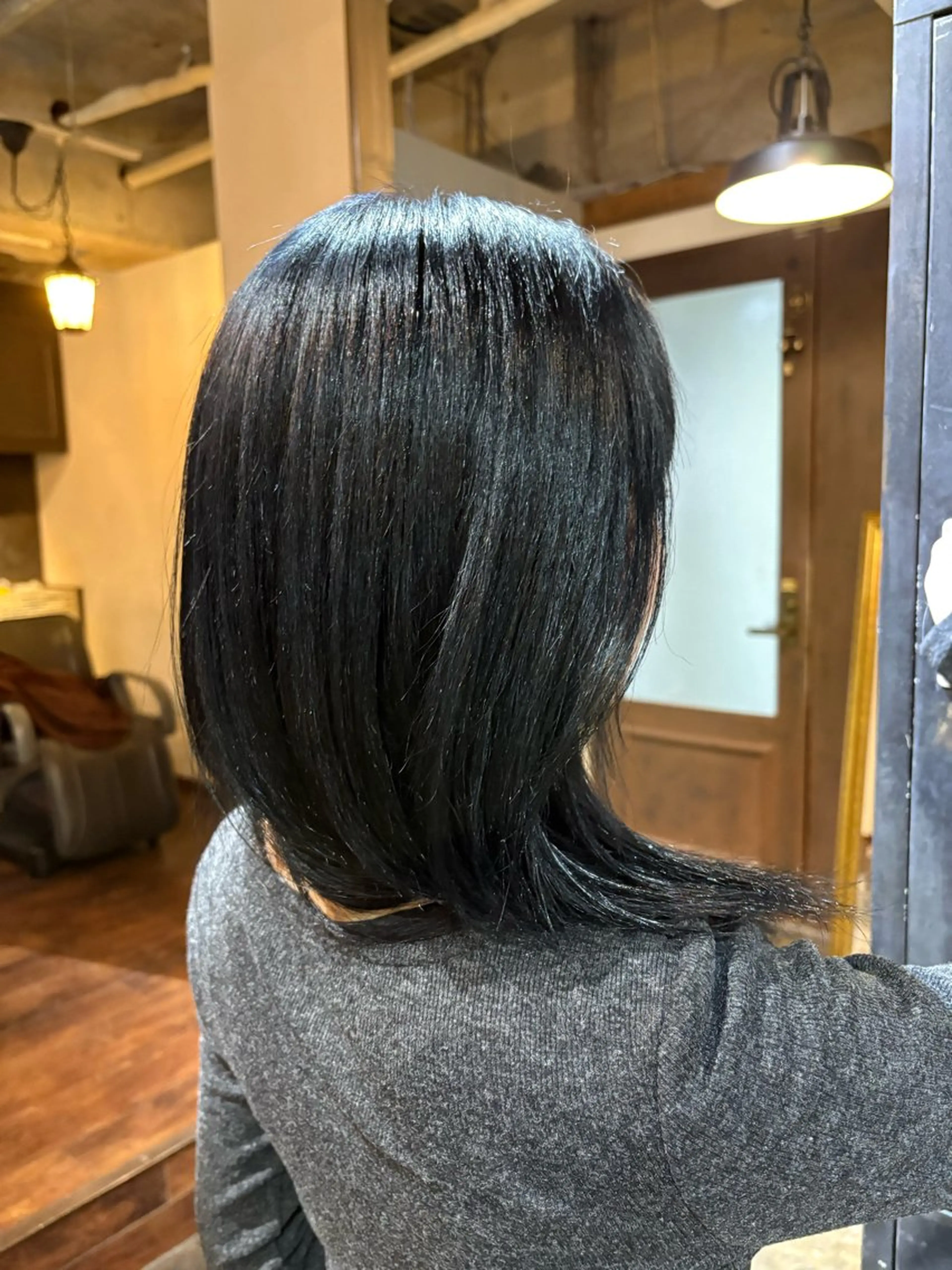 ミディアム カラー 野口 和真のヘアスタイル