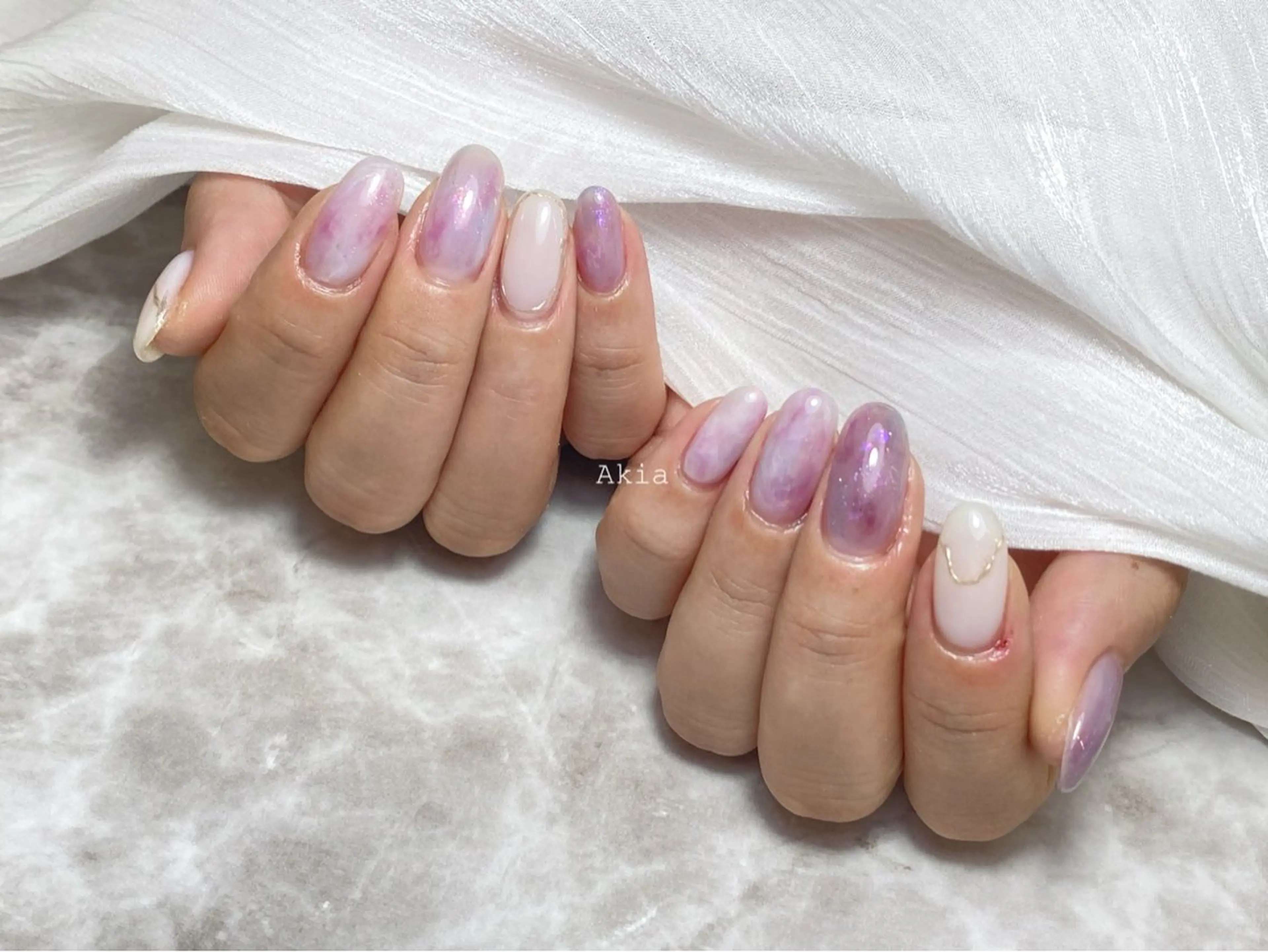 ネイル w wのネイルデザイン