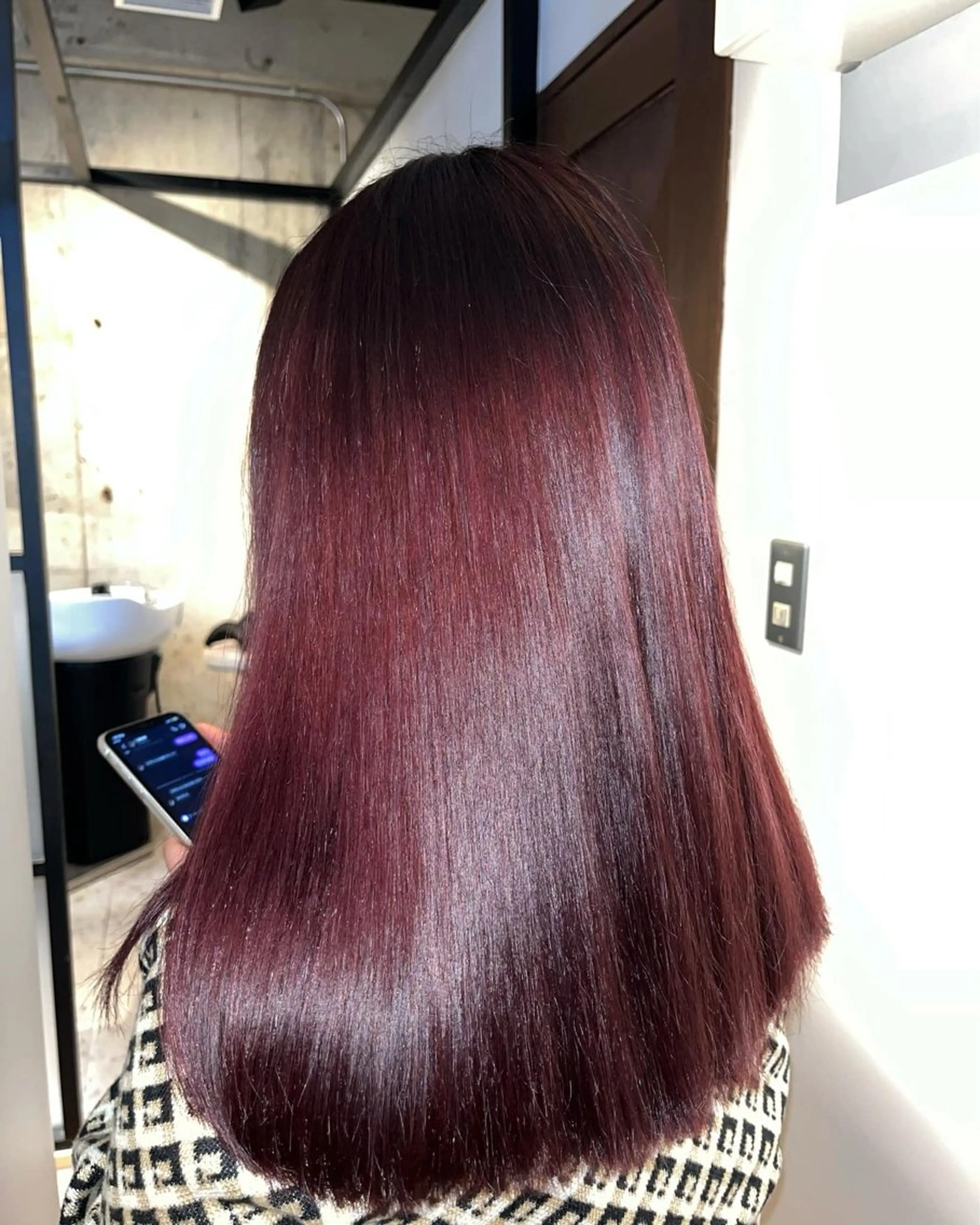 セミロング mayuki /暖色/艶カラーのヘアスタイル