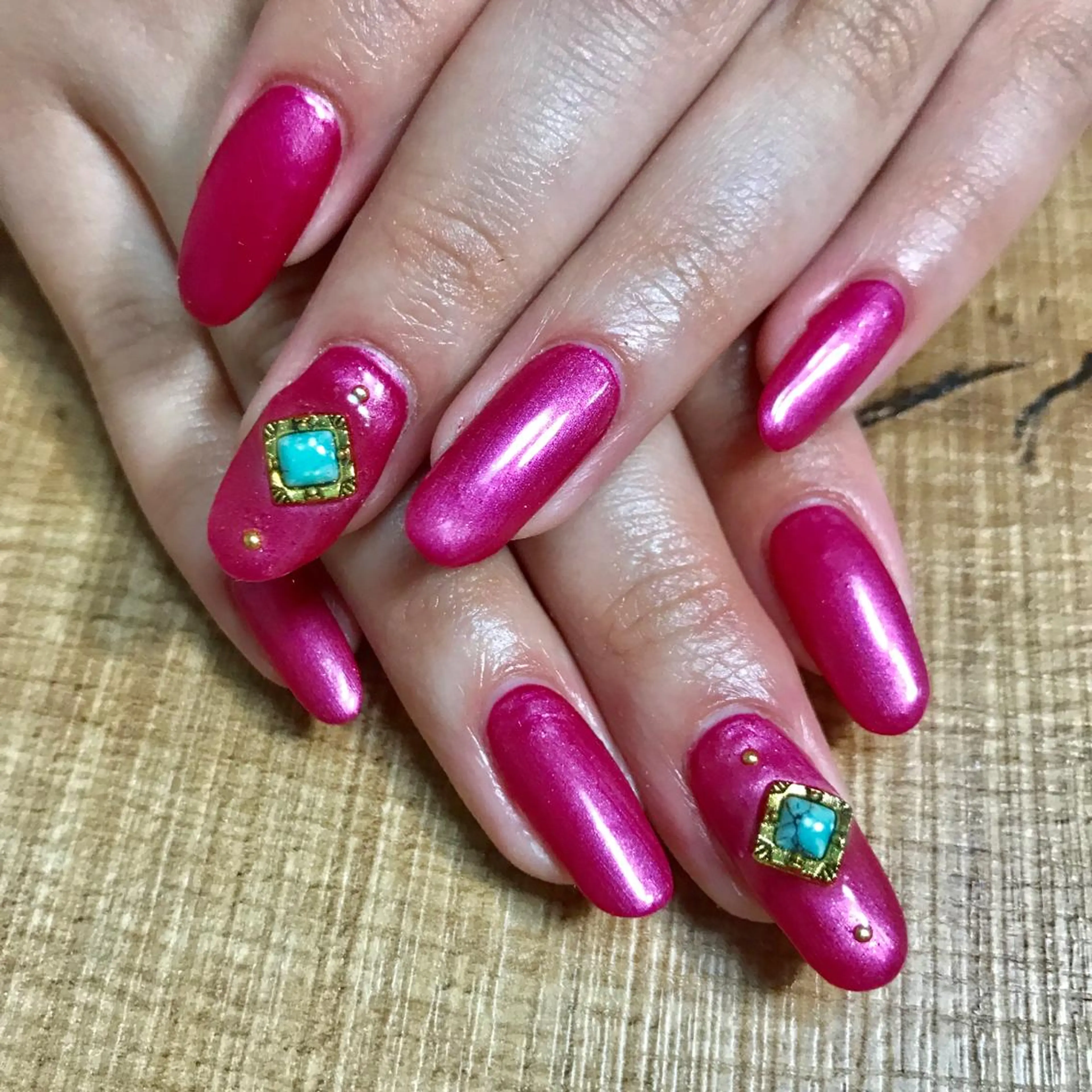 ネイル ワンカラーネイル 安藤 Charlotteのネイルデザイン