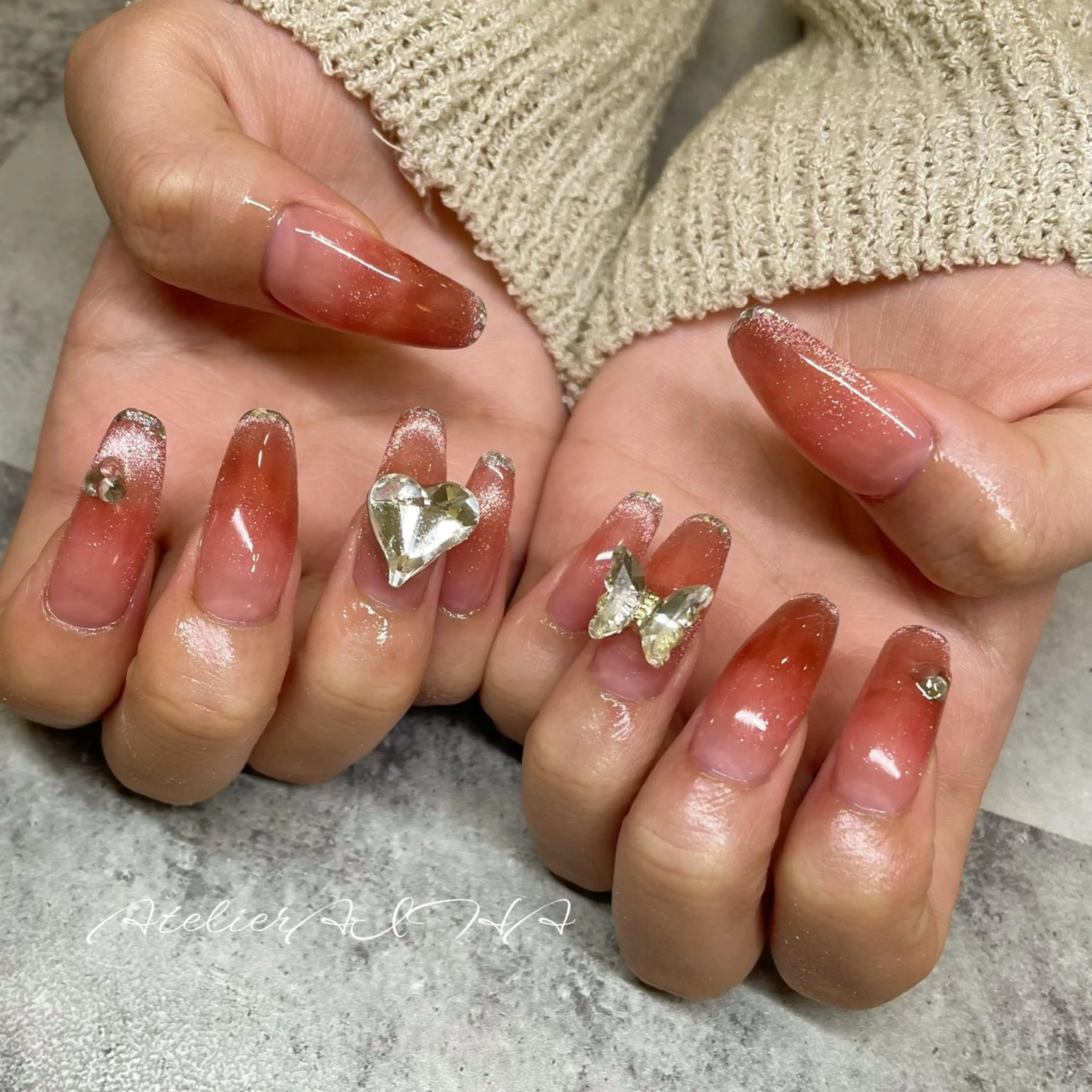 ネイル ハンドネイル アトリエAIHA★ フィルイン推奨サロンのネイルデザイン