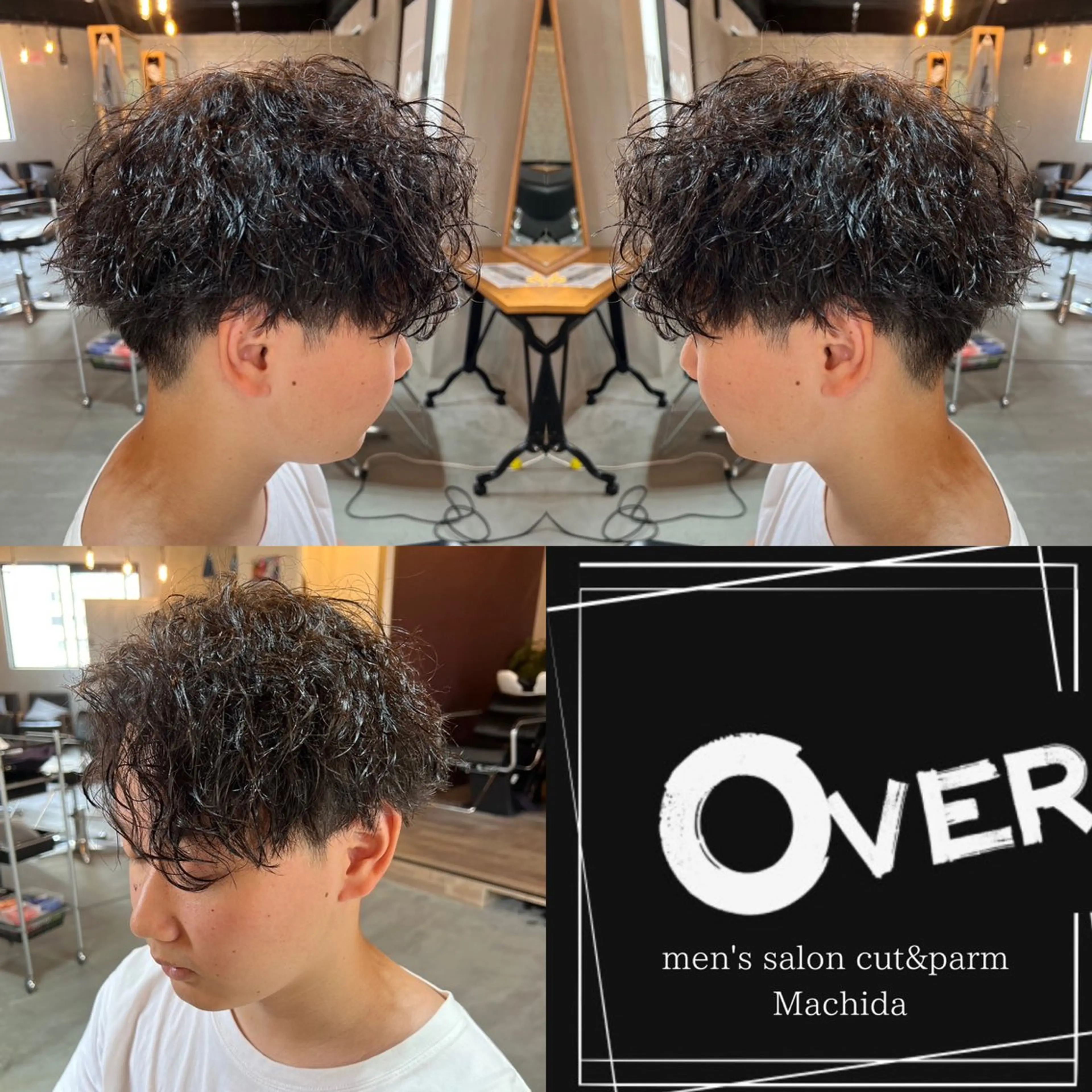 パーマ メンズ カット パーマ トリートメント メンズ＆髪質改善縮毛 矯正【平山🔥拓哉】のヘアスタイル