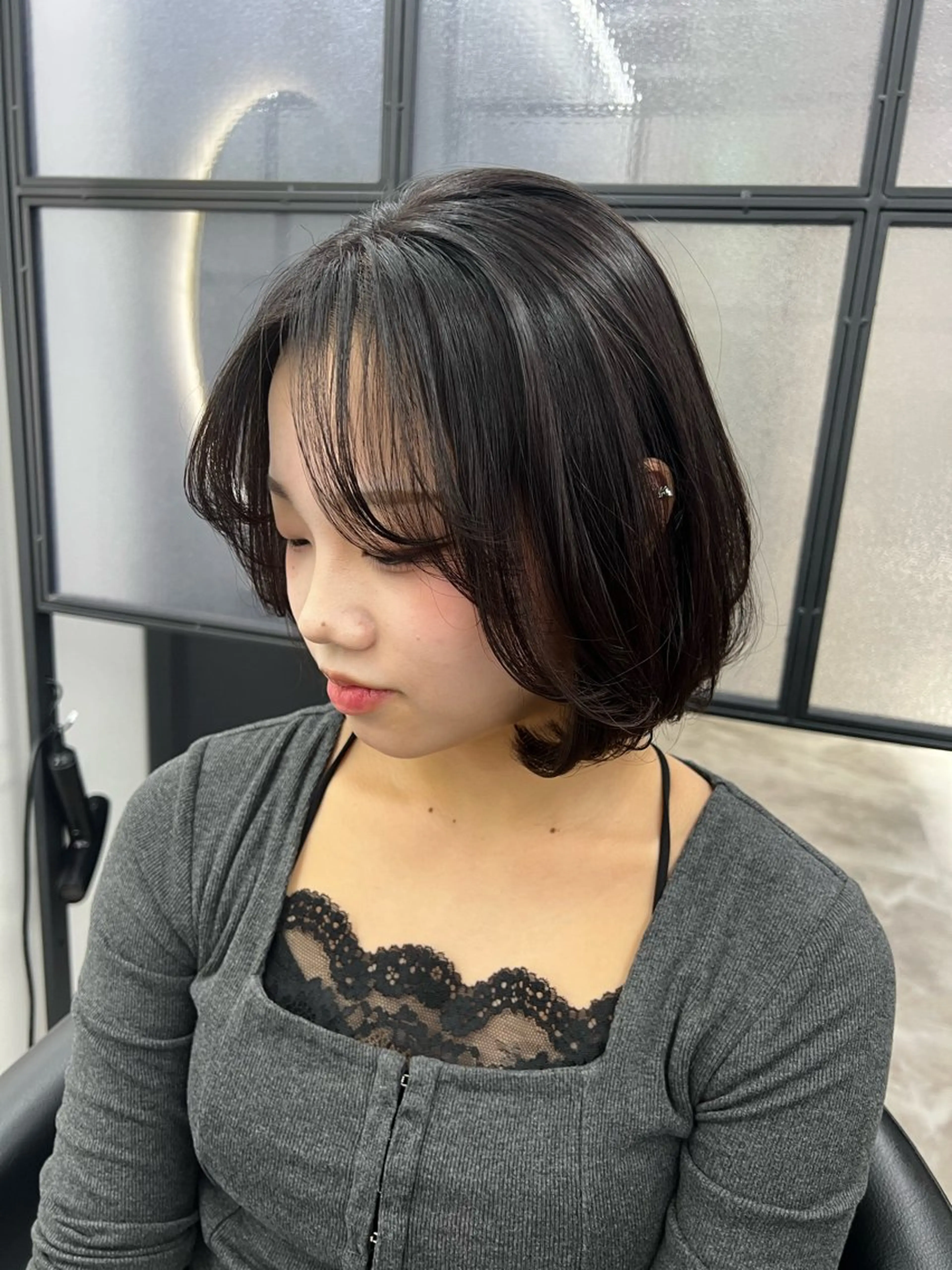 ミディアム 縮毛矯正 Uno. 本気で ヘアに悩む方へ✨のヘアスタイル