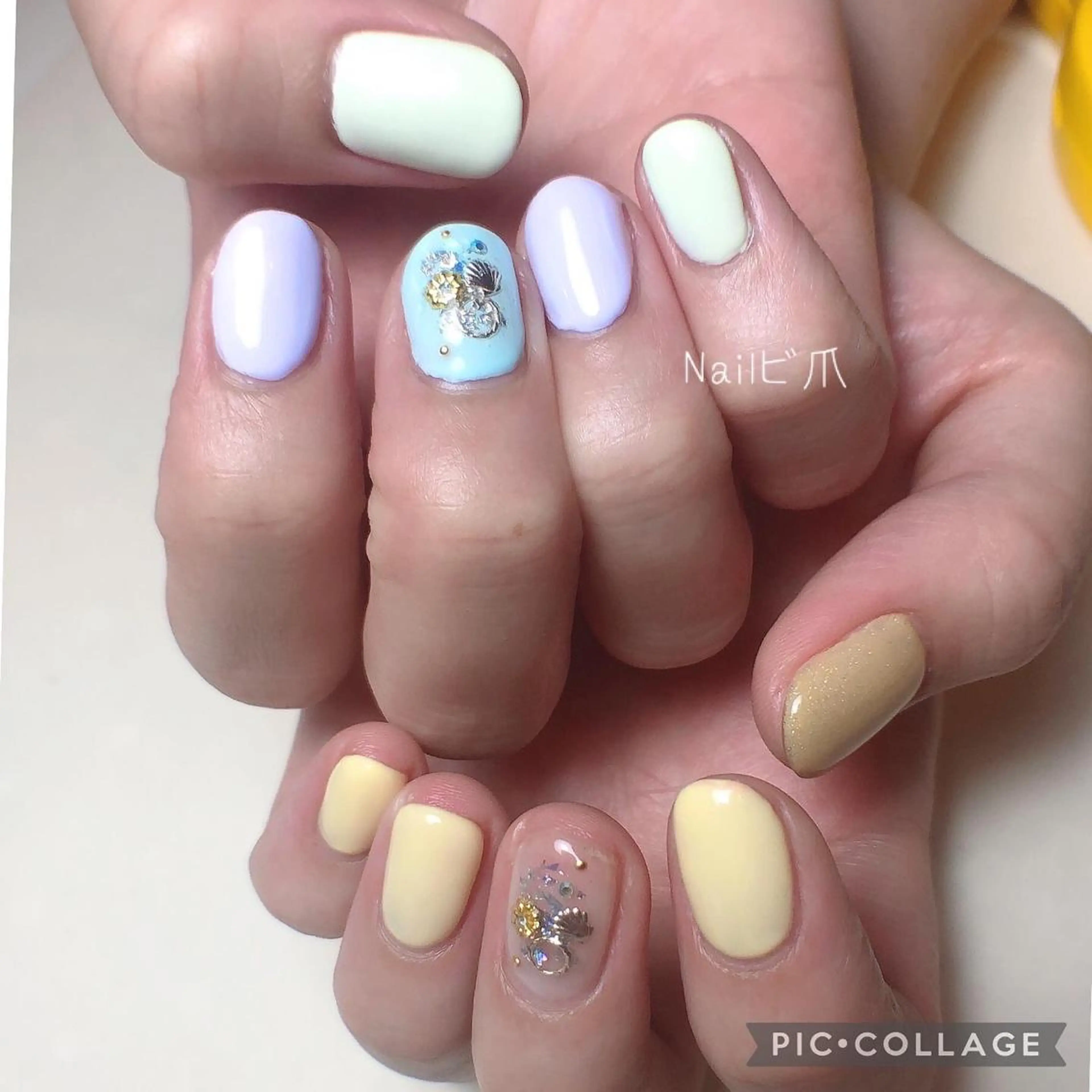 ネイル アートネイル Nail ビ爪のネイルデザイン
