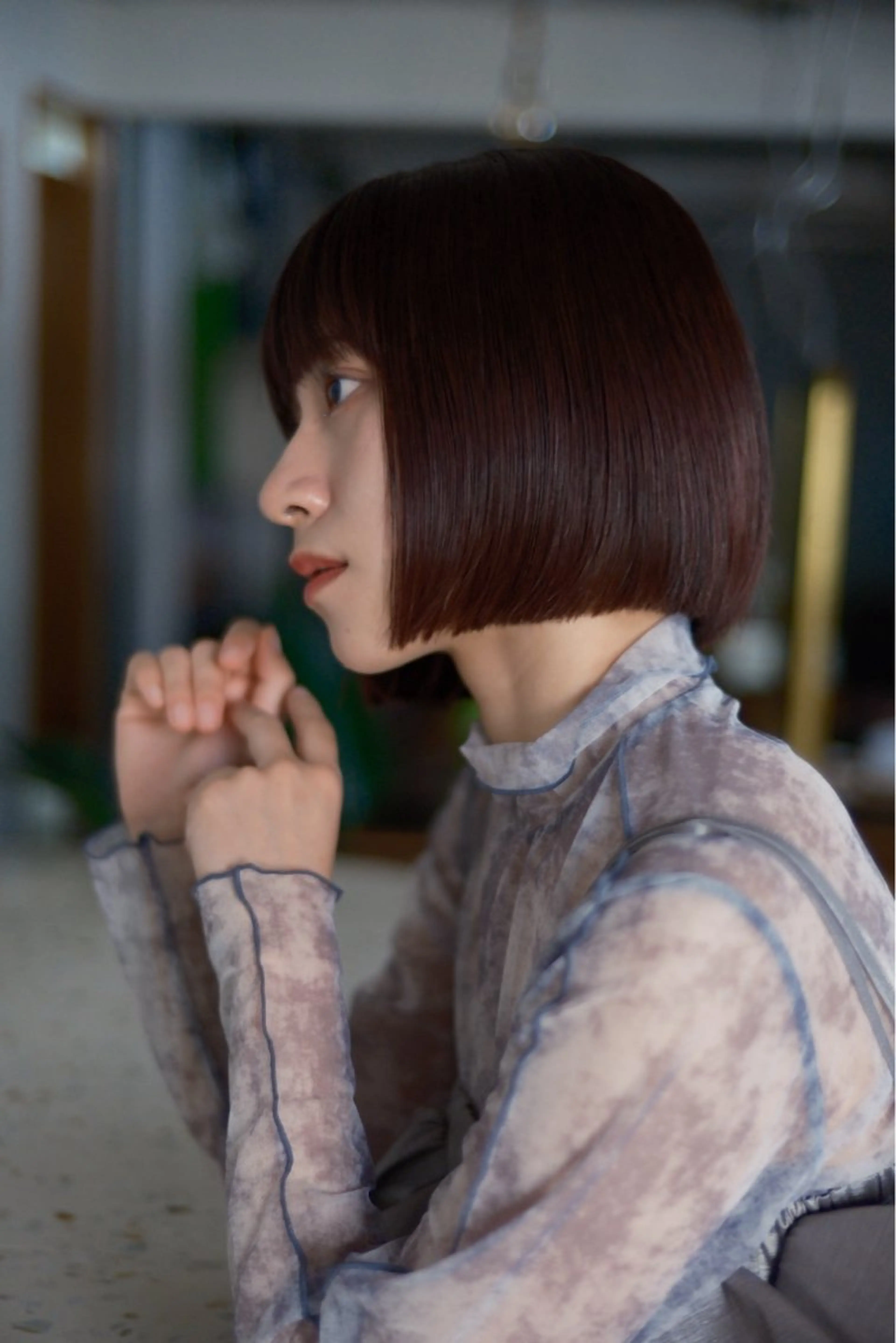 ショート カラー レッドカラー ボブ カット ヘアカラー トリートメント ayano🫧 《CIEN》のヘアスタイル
