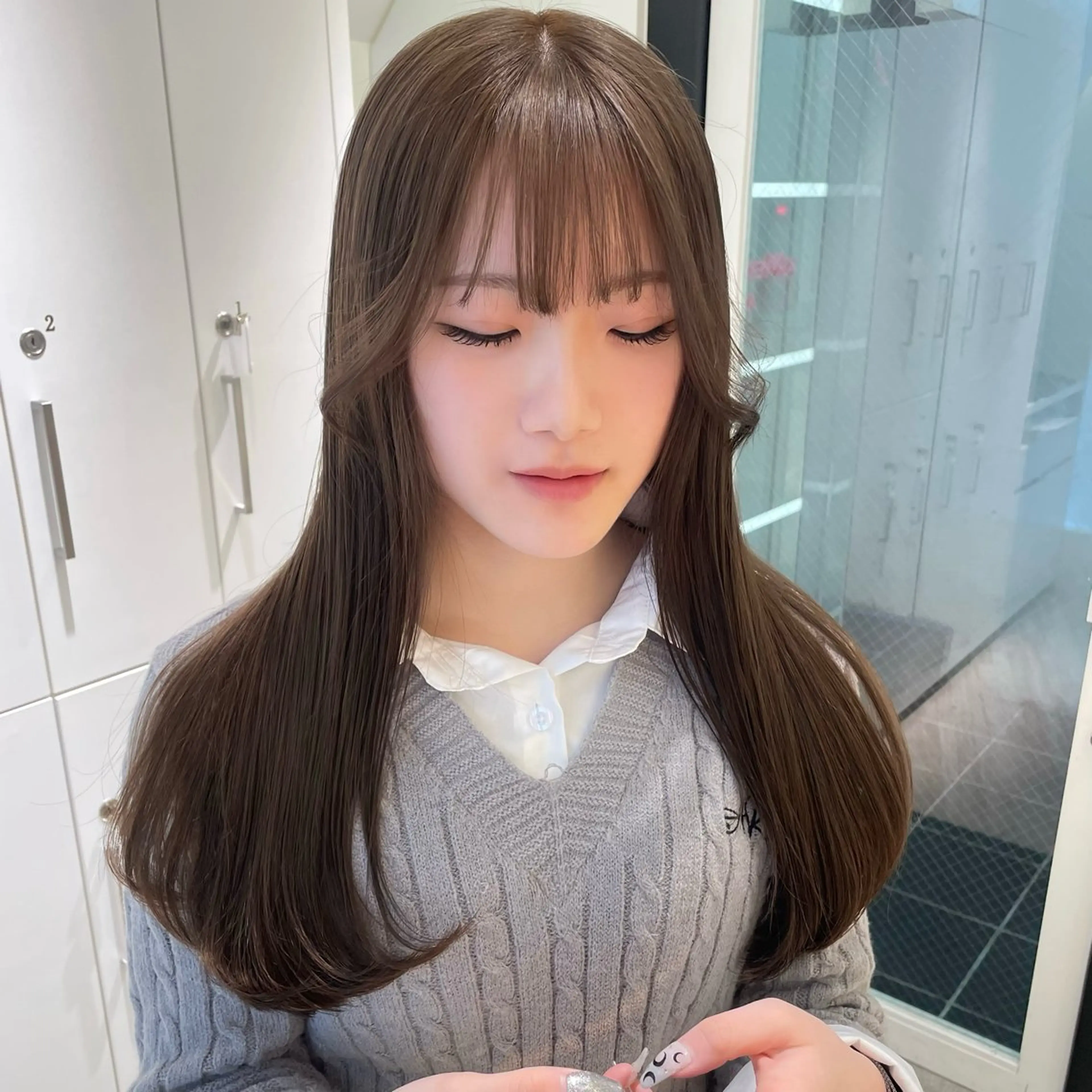 ロング カラー Parve Mix /頓宮 稚愛🤍のヘアスタイル