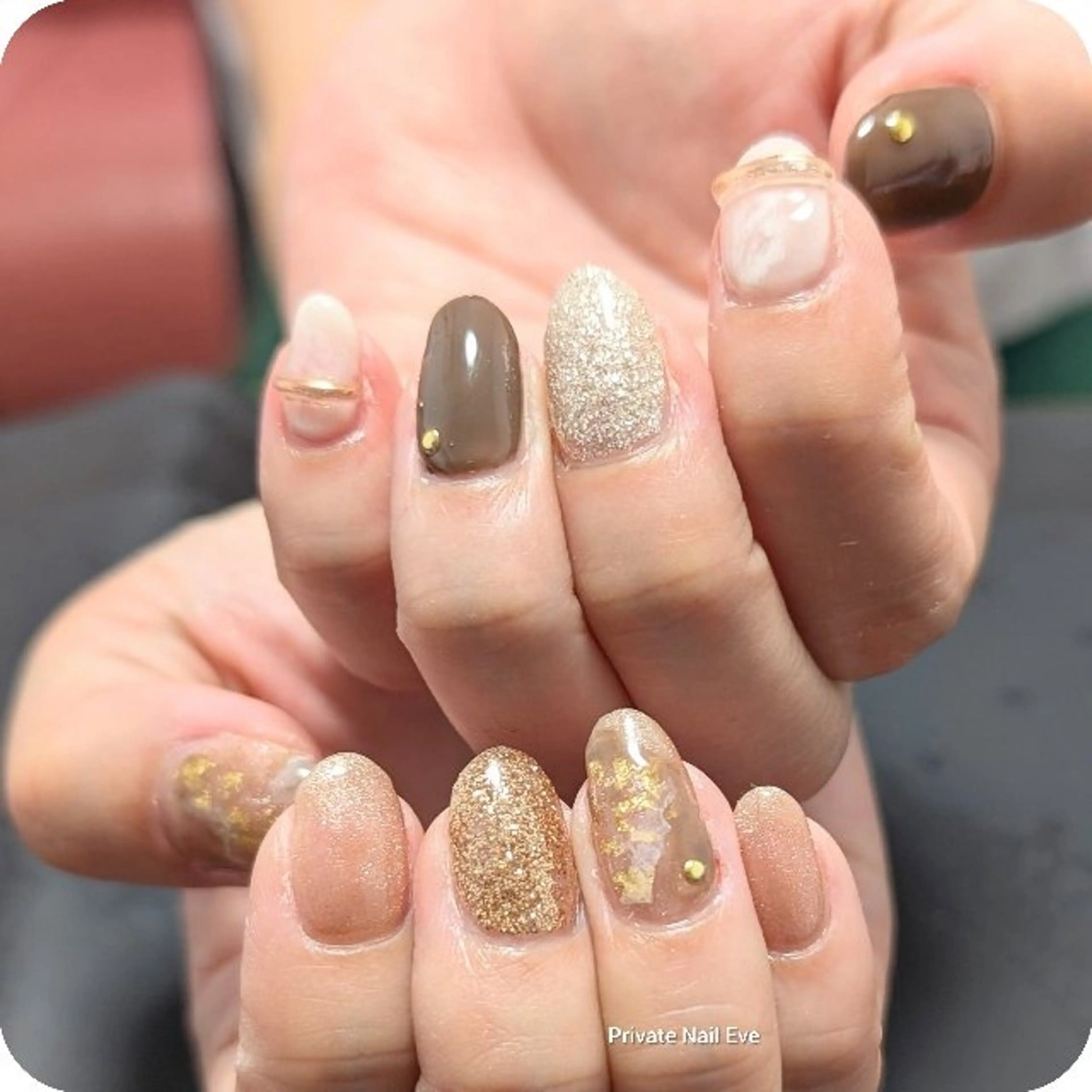 ネイル アートネイル 持ち込み ニュアンスネイル ハンドネイル ネイル junkoのネイルデザイン