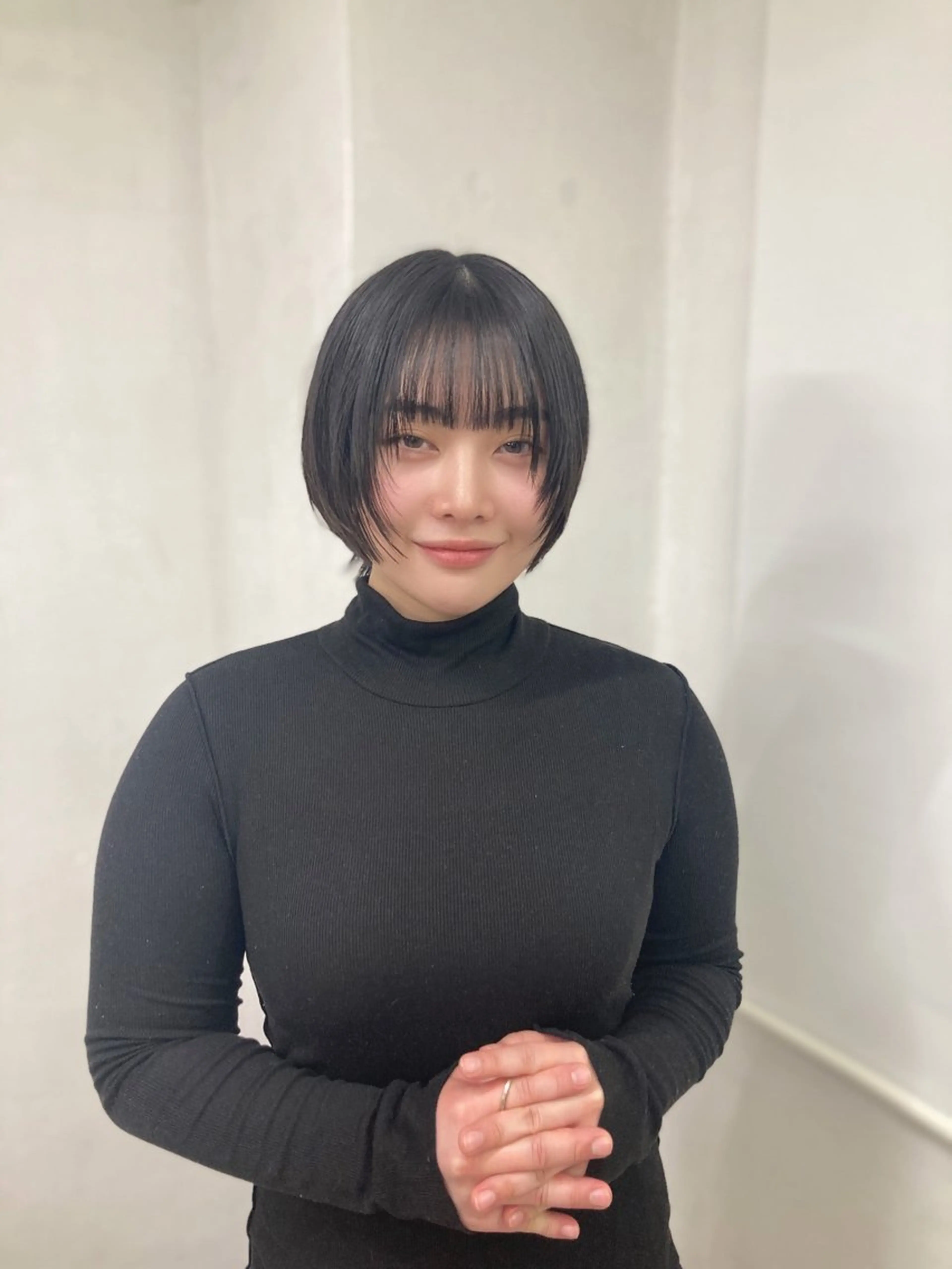 ショート ウルフレイヤー エクステ/kokiのヘアスタイル