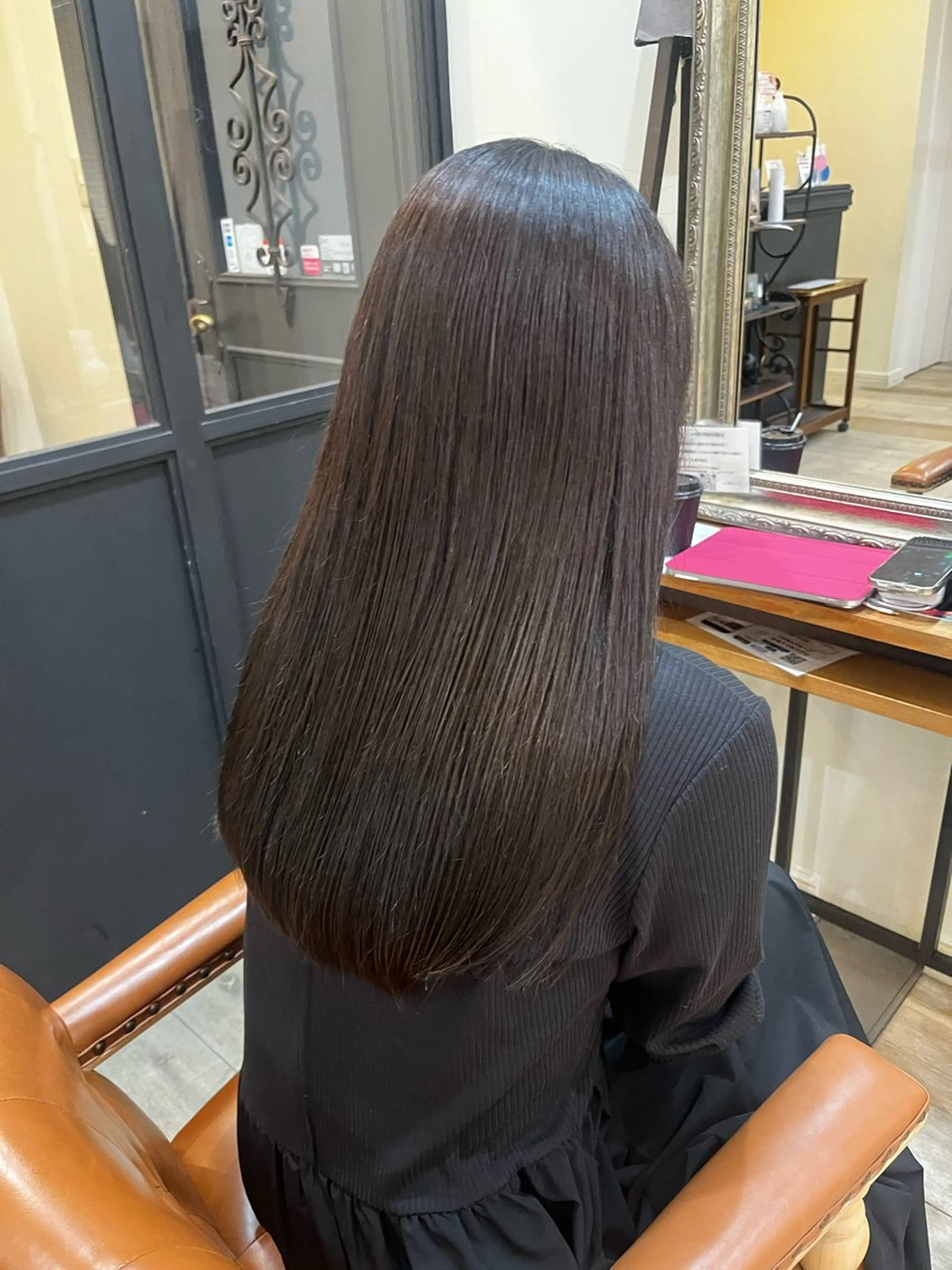 セミロング 髪質改善 トリートメント トリートメント 💎髪質改善💎 西森千夏のヘアスタイル