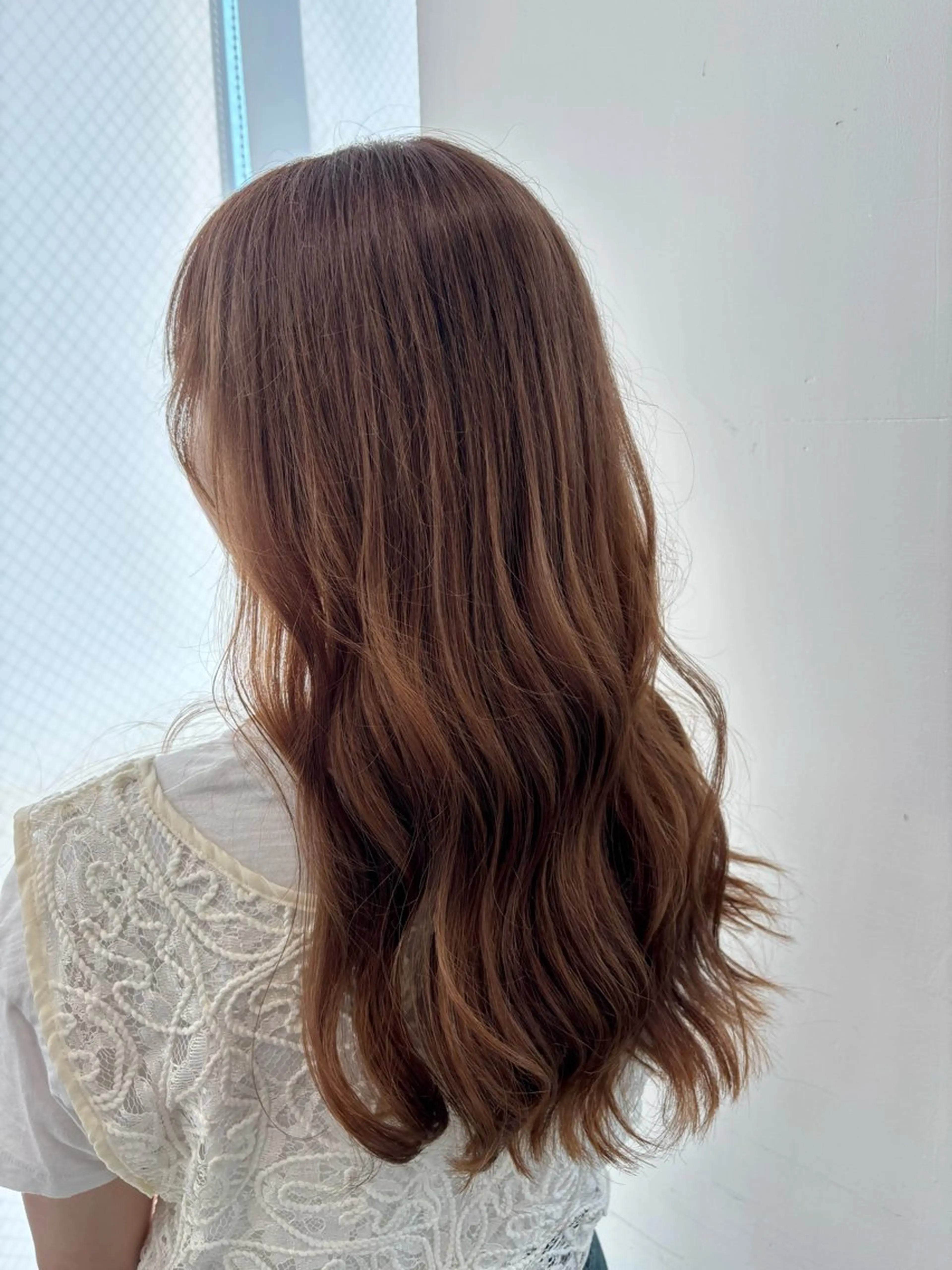 ロング カット ヘアカラー トリートメント 伊藤 優花のヘアスタイル