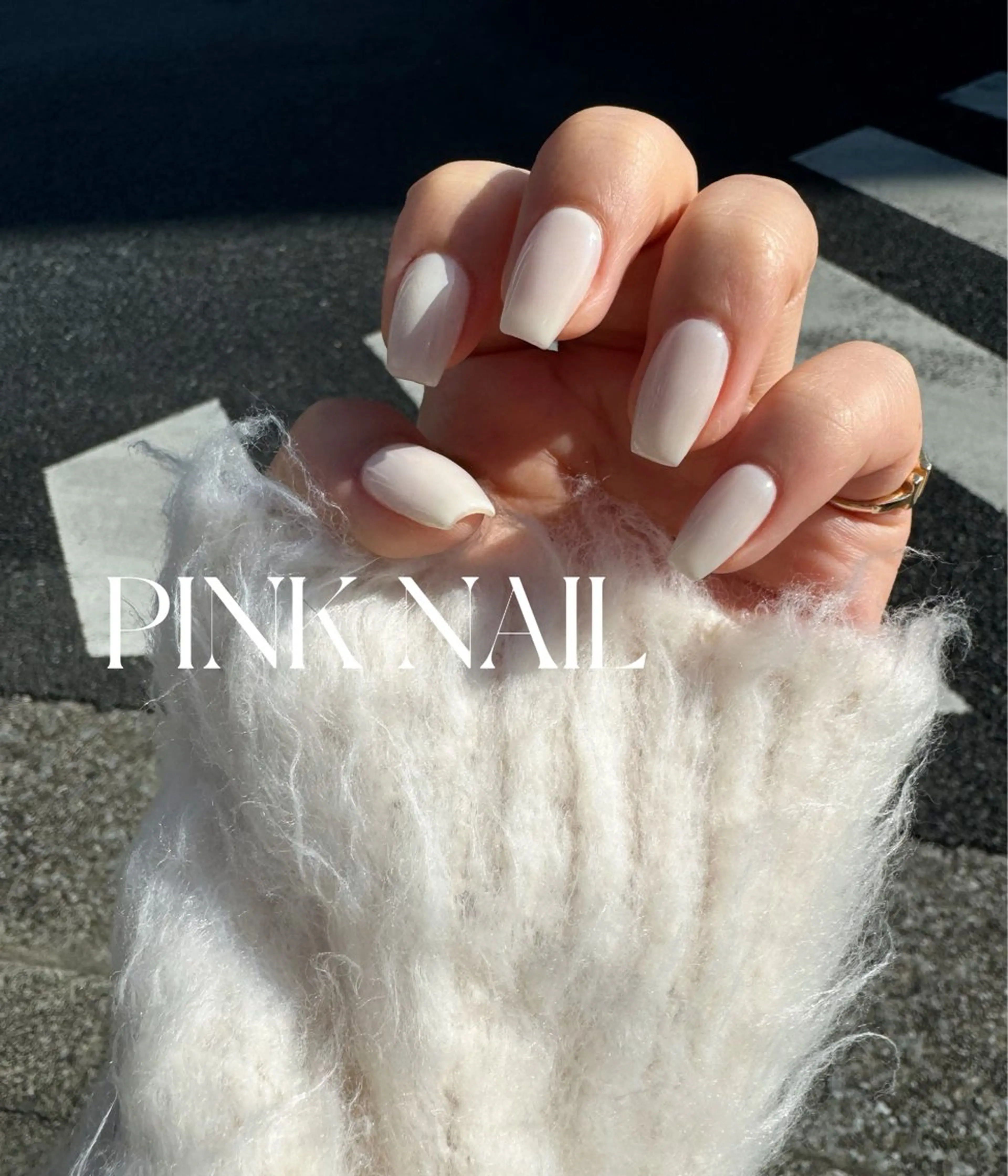 ネイル ハンドネイル pink nailのその他イメージ