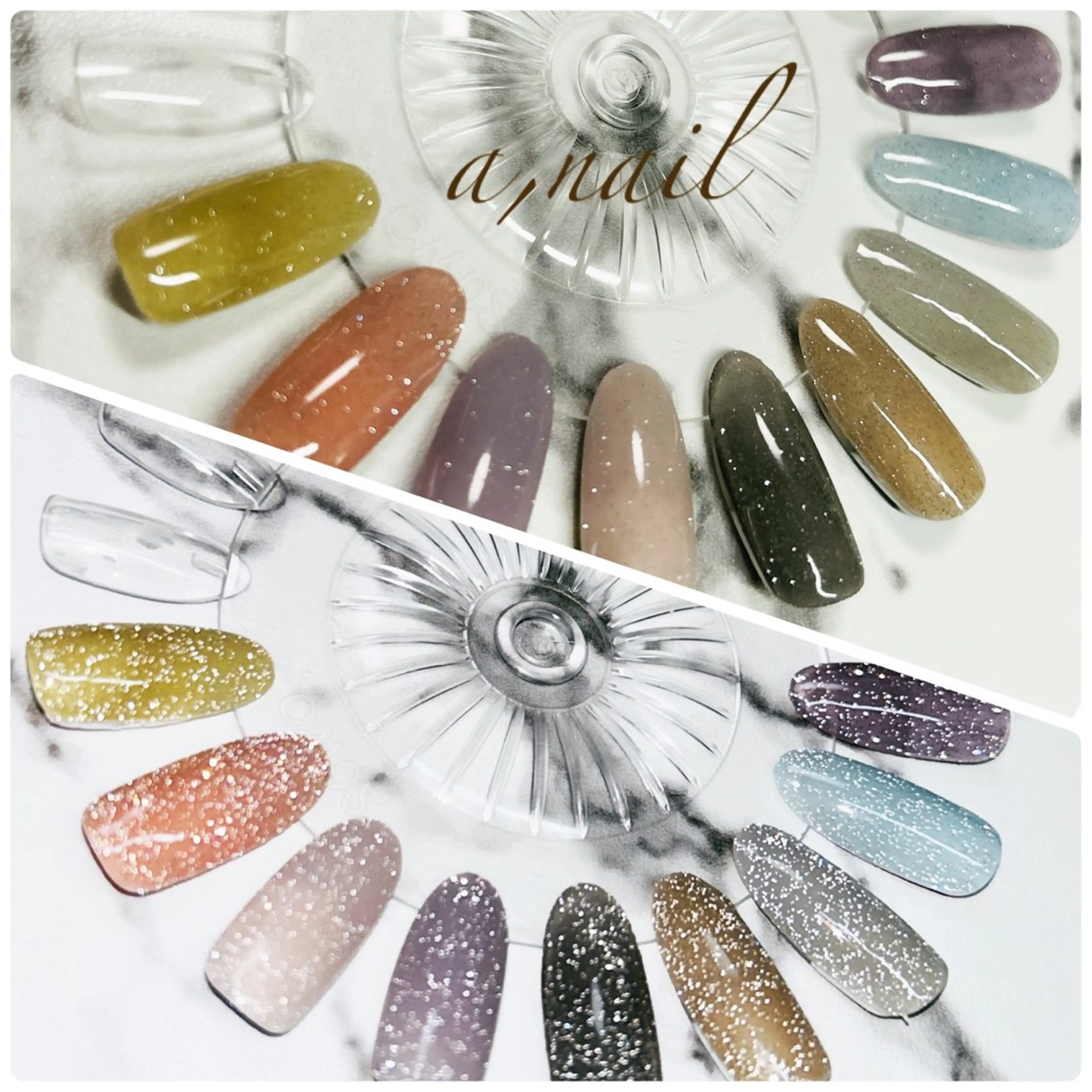 ネイル フラッシュネイル ジェルネイル グラデーション キラキラネイル ワンカラーネイル フットネイル ネイルサロン エーネイルのネイルデザイン