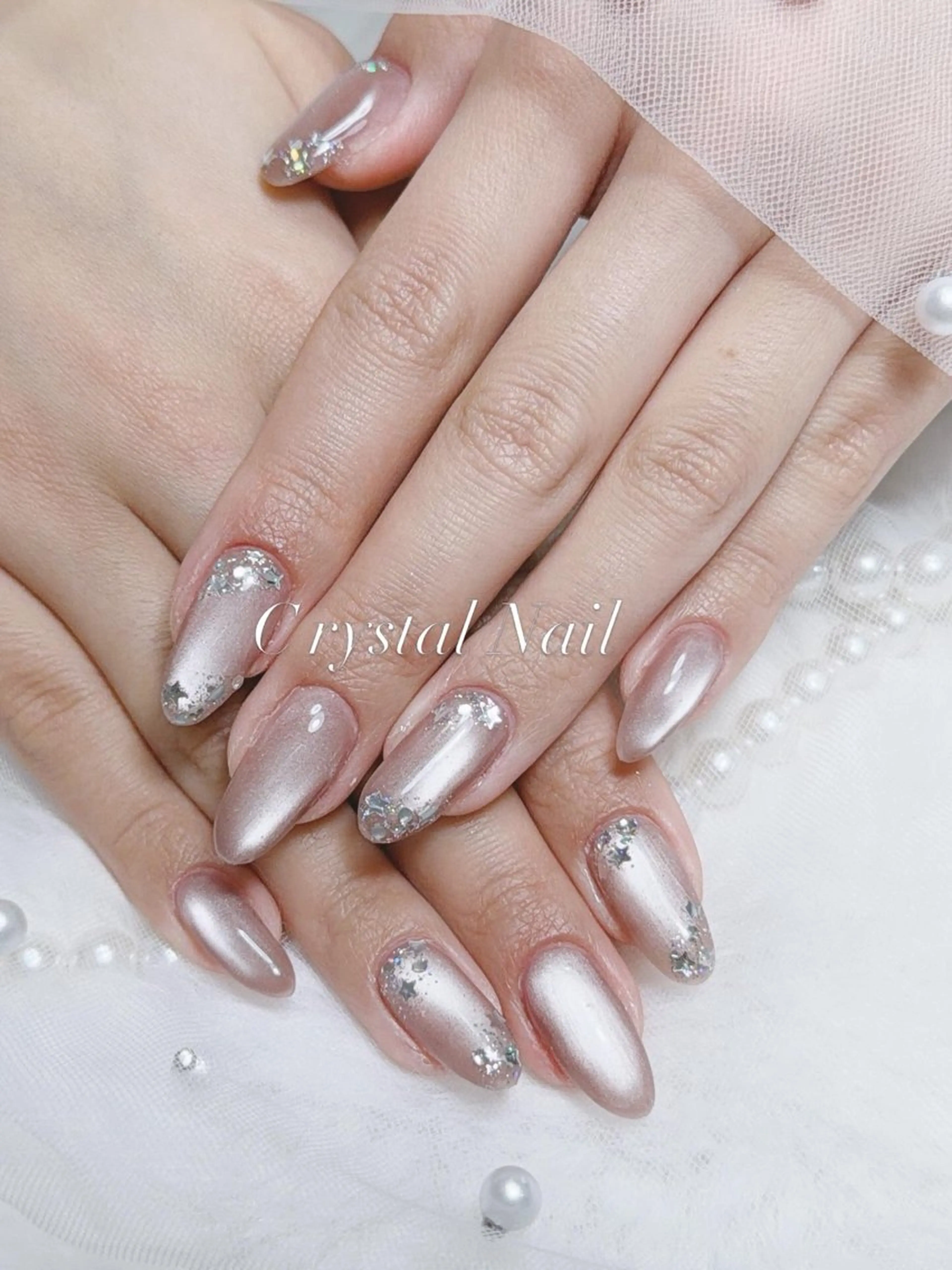 ネイル ハンドネイル ハンドケア Crystal Nailのネイルデザイン