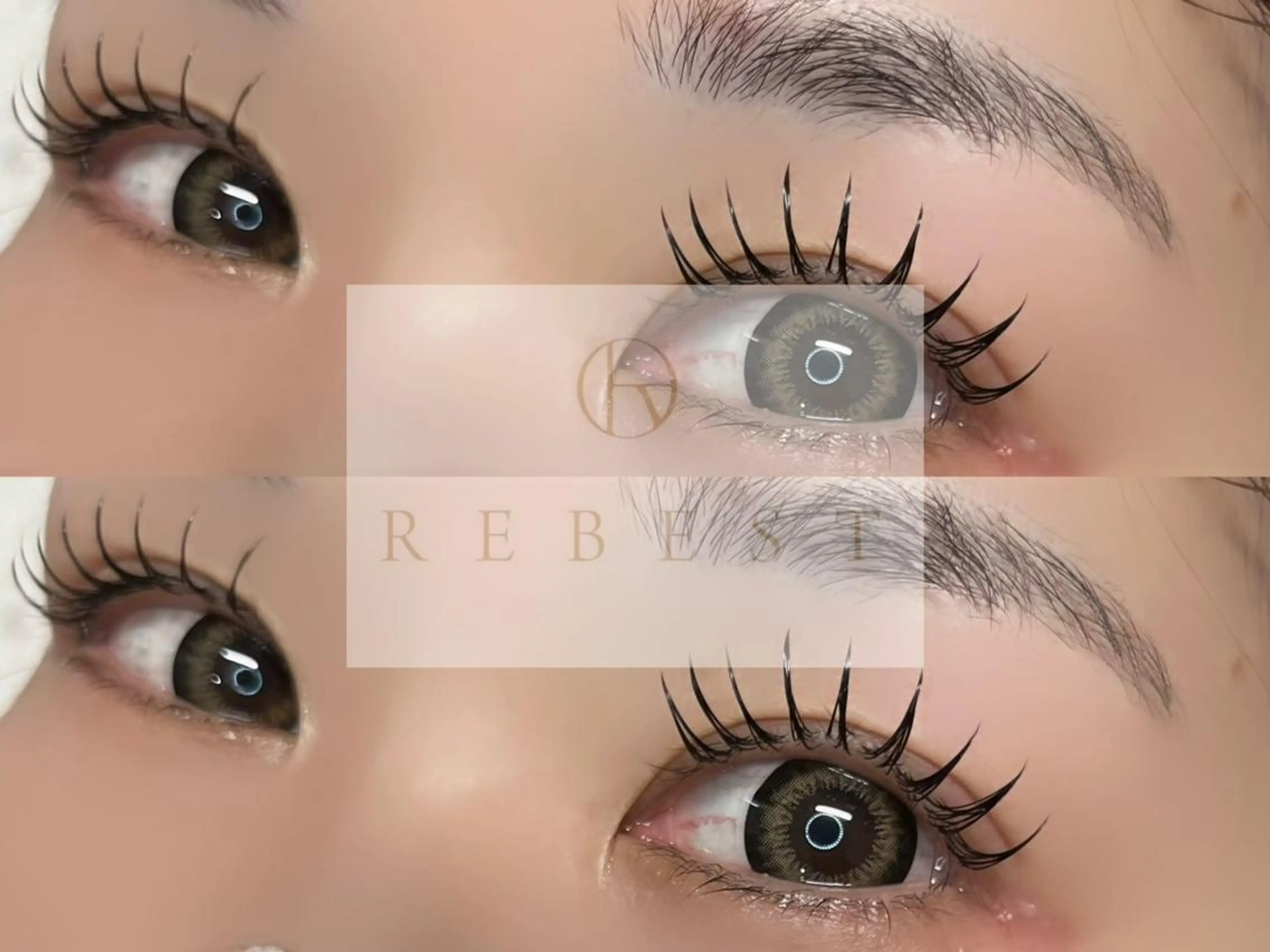 マツエク・マツパ REBEST 四條畷店のマツエク・マツパデザイン