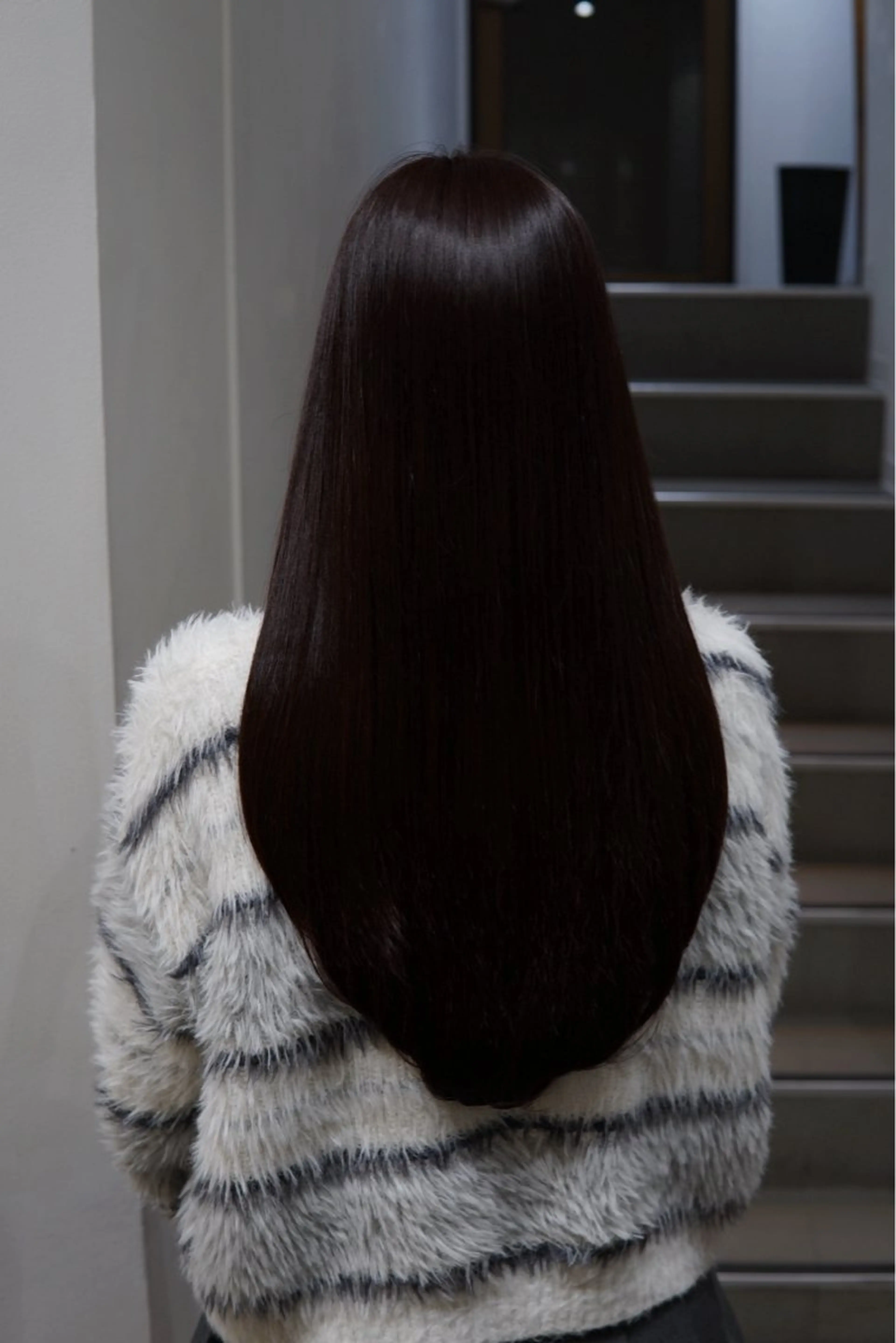 ロング カラー 縮毛矯正 Misaki 🍒のヘアスタイル