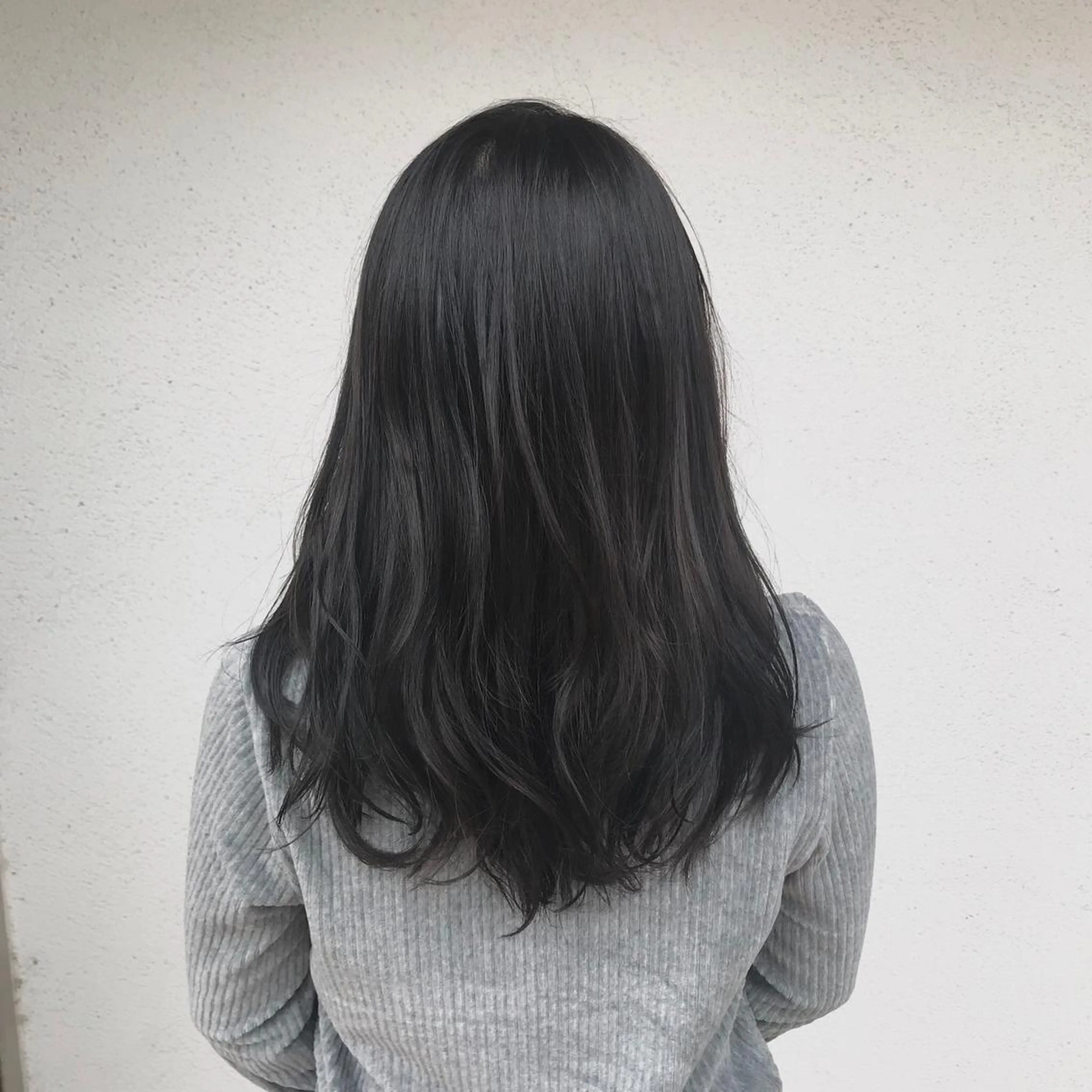 ロング カラー パーマ ニュアンスパーマ／ レイヤー／茶屋町のヘアスタイル