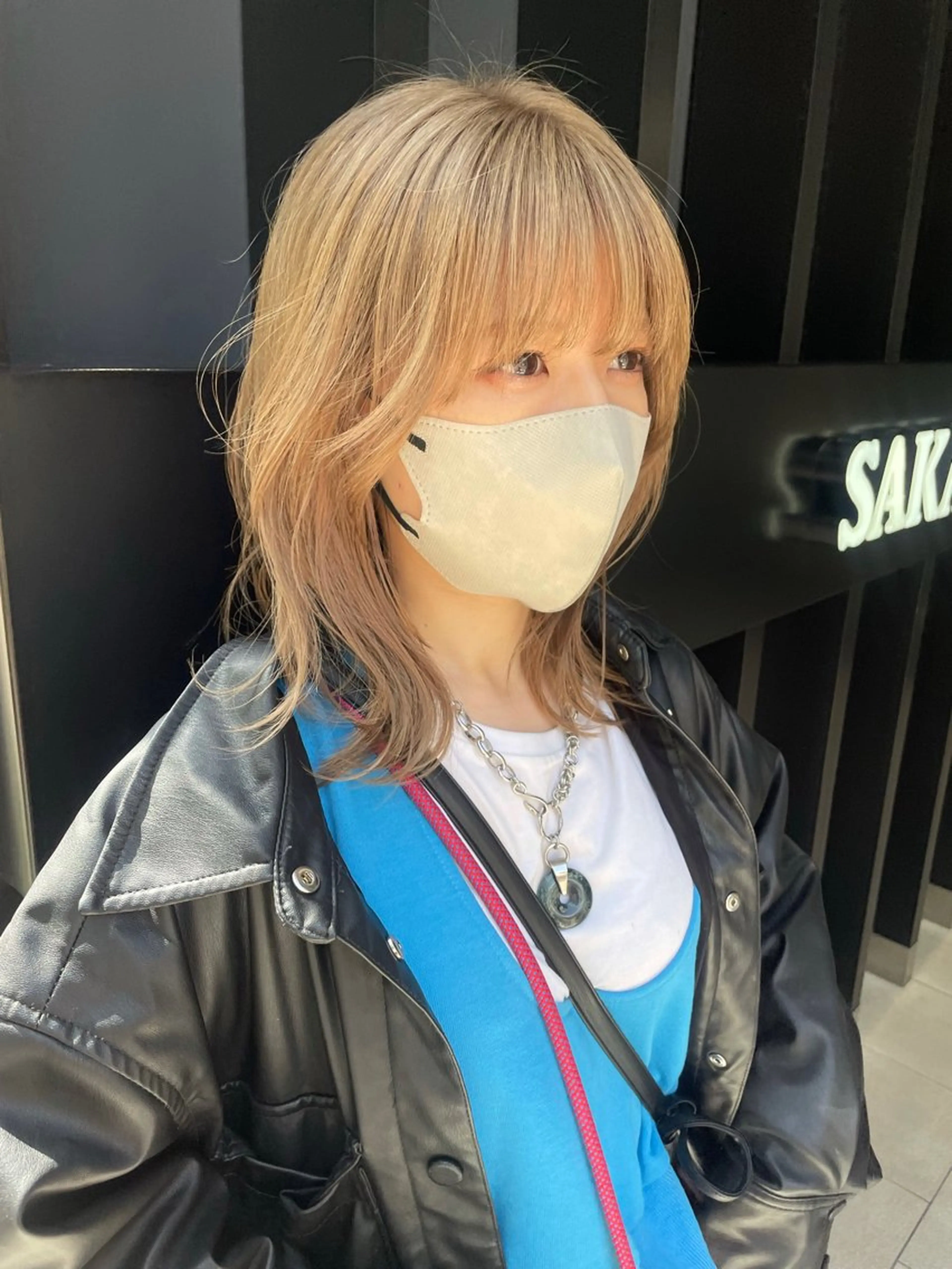 ミディアム 神野 翔のヘアスタイル