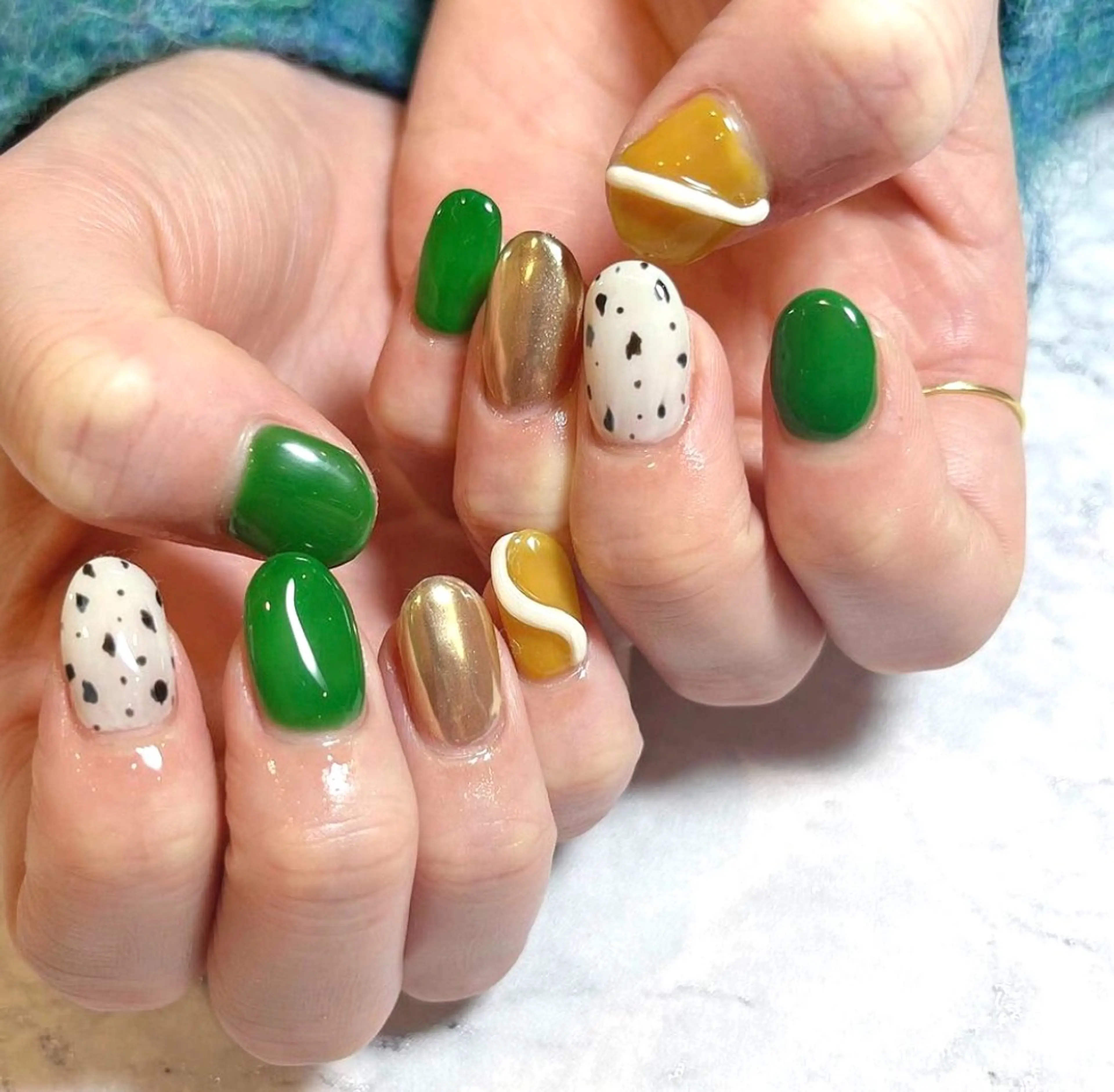 ネイル アートネイル eight横浜☁️ くまべのネイルデザイン