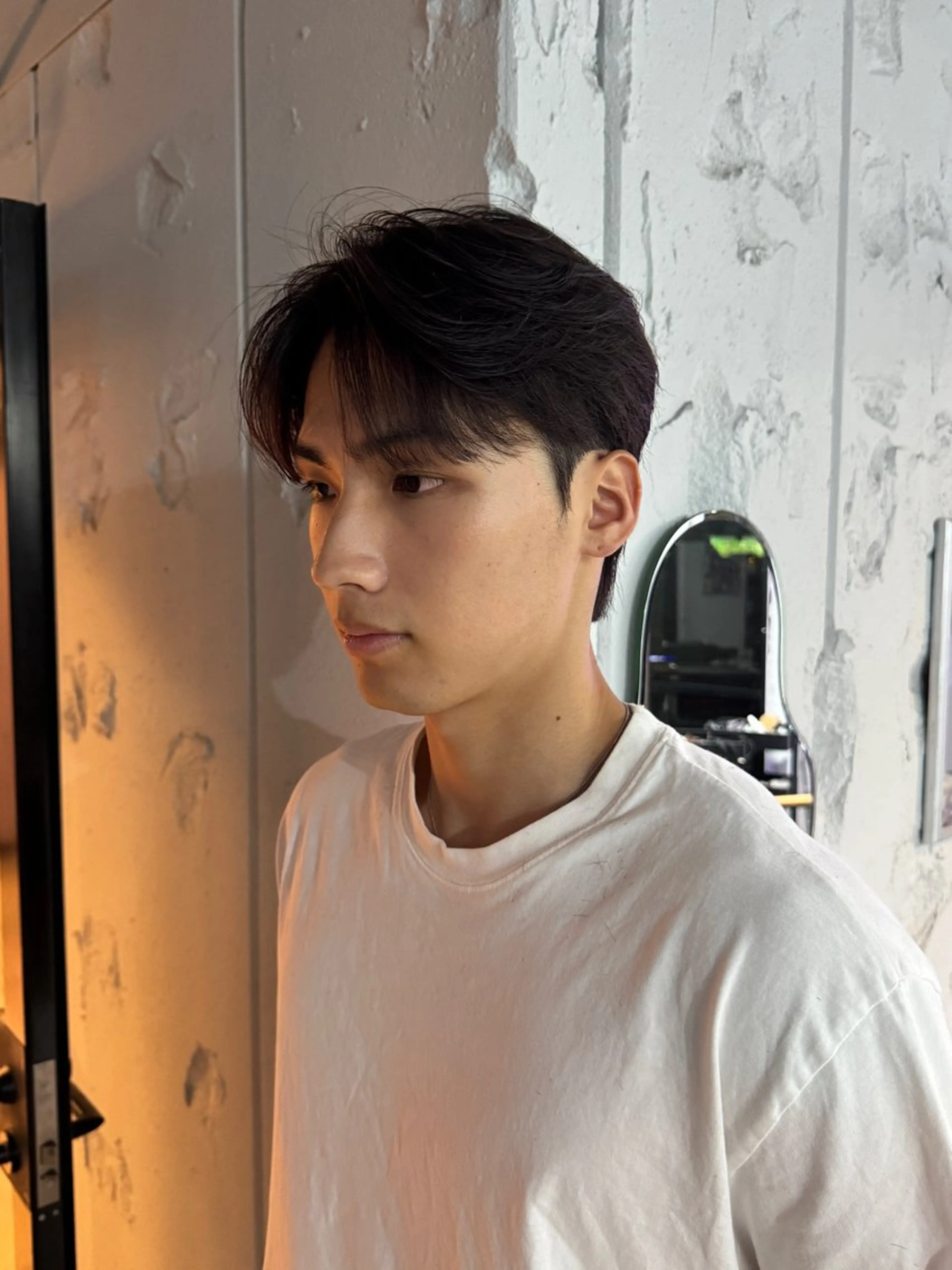 ショート くせ毛 韓国風ヘア 縮毛矯正 韓国特化 なおきのヘアスタイル