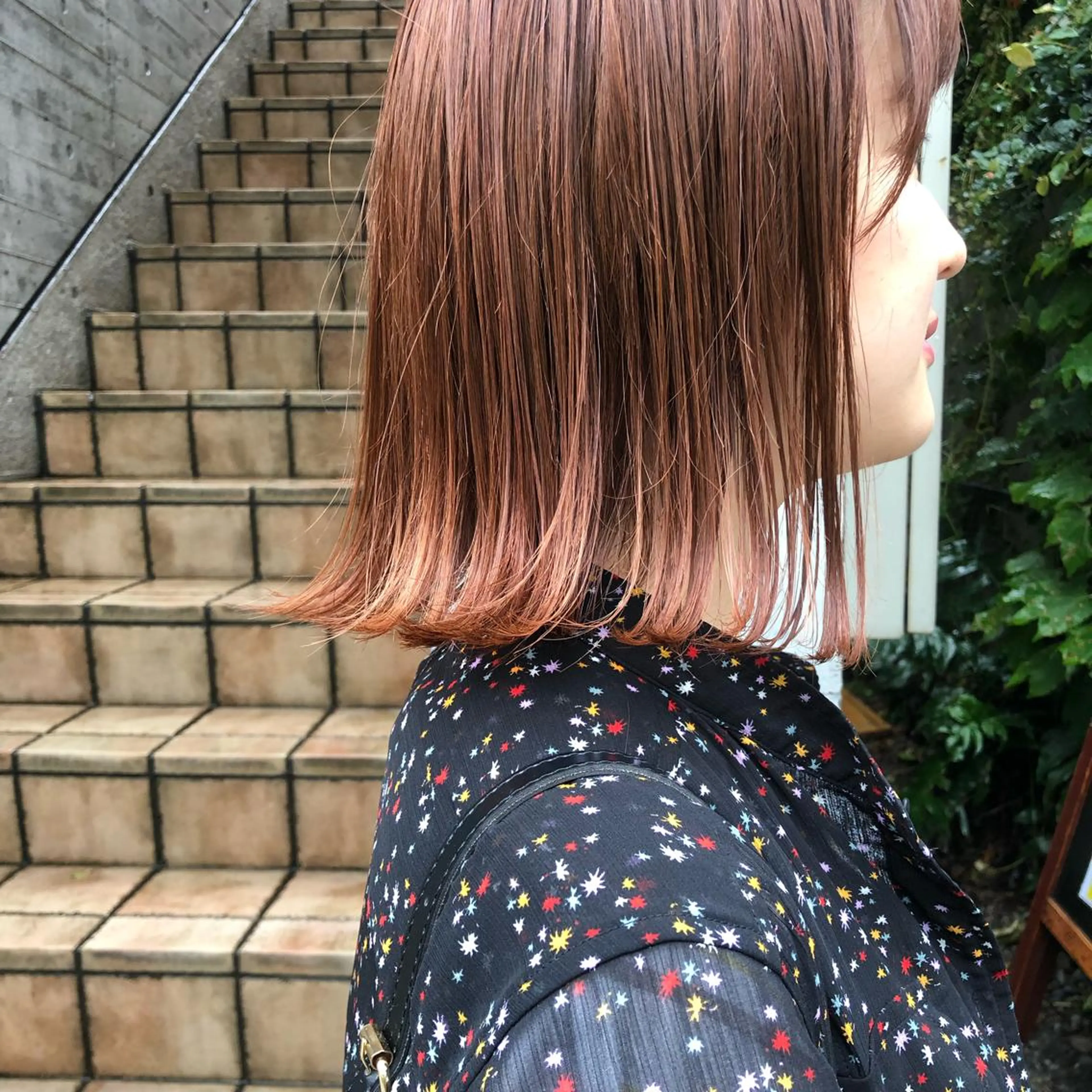 ミディアム カラー ブリーチなし透け感/ マンツーマン/Ryoのヘアスタイル