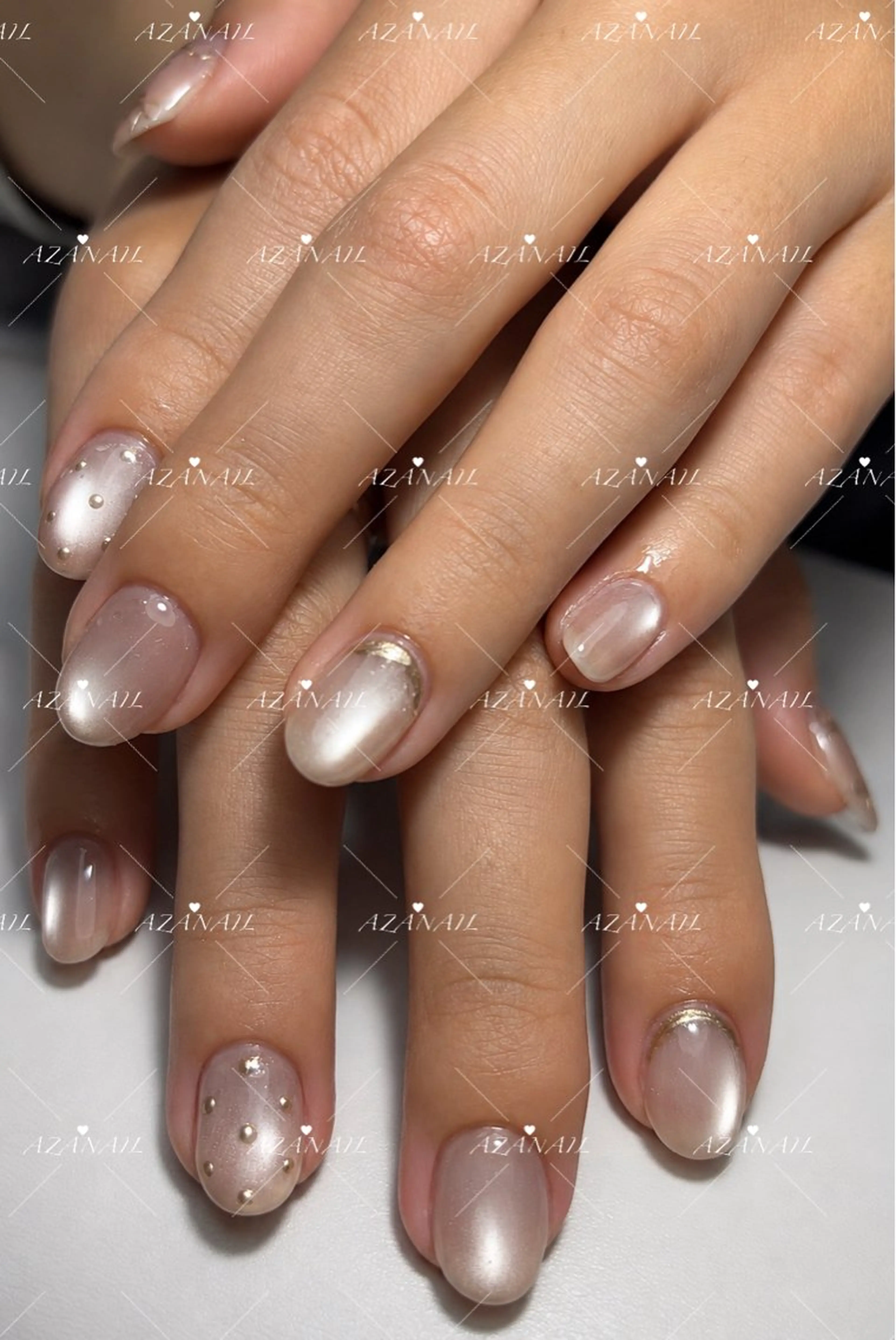 ネイル ハンドネイル AZA NAILROOMのネイルデザイン