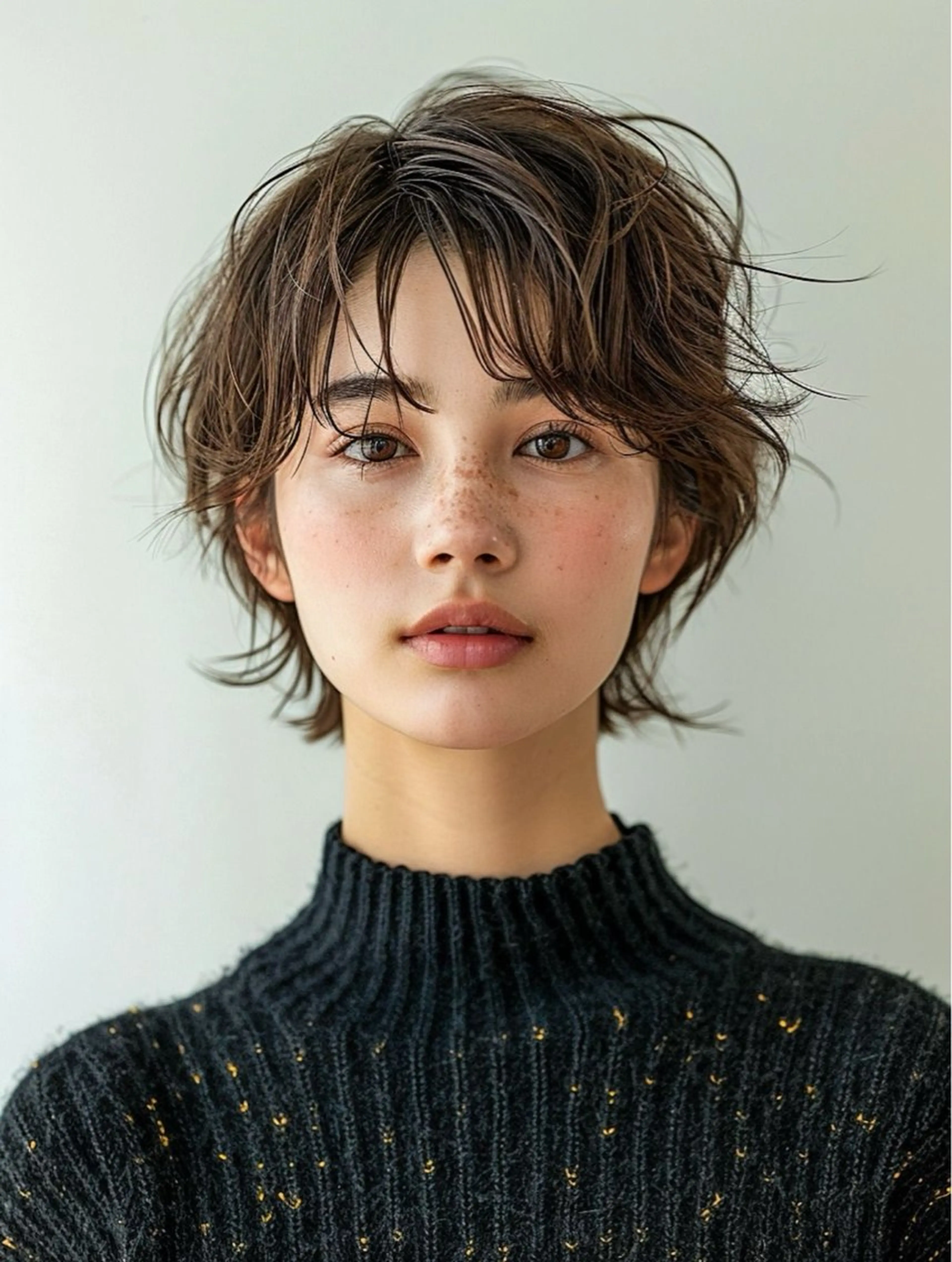 ショート パーマ ボブ 似合わせカット ショートヘア 心斎橋/ショート /ボブ/似合わせのヘアスタイル