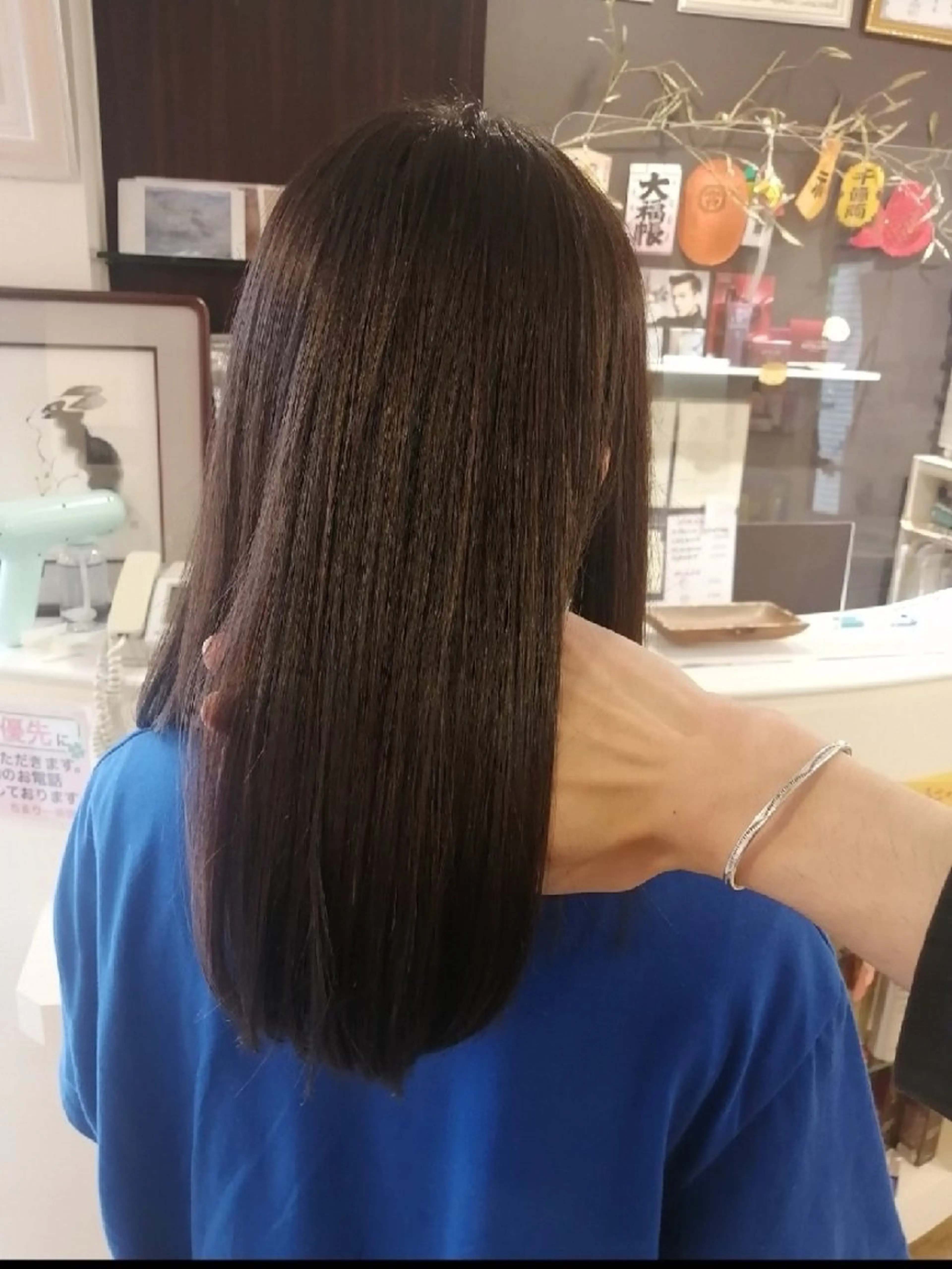 ロング パーマ カット ヘアカラー トリートメント D/i所属・D/i |Y/no. 〈夜スパ17時〜〉のヘアスタイル