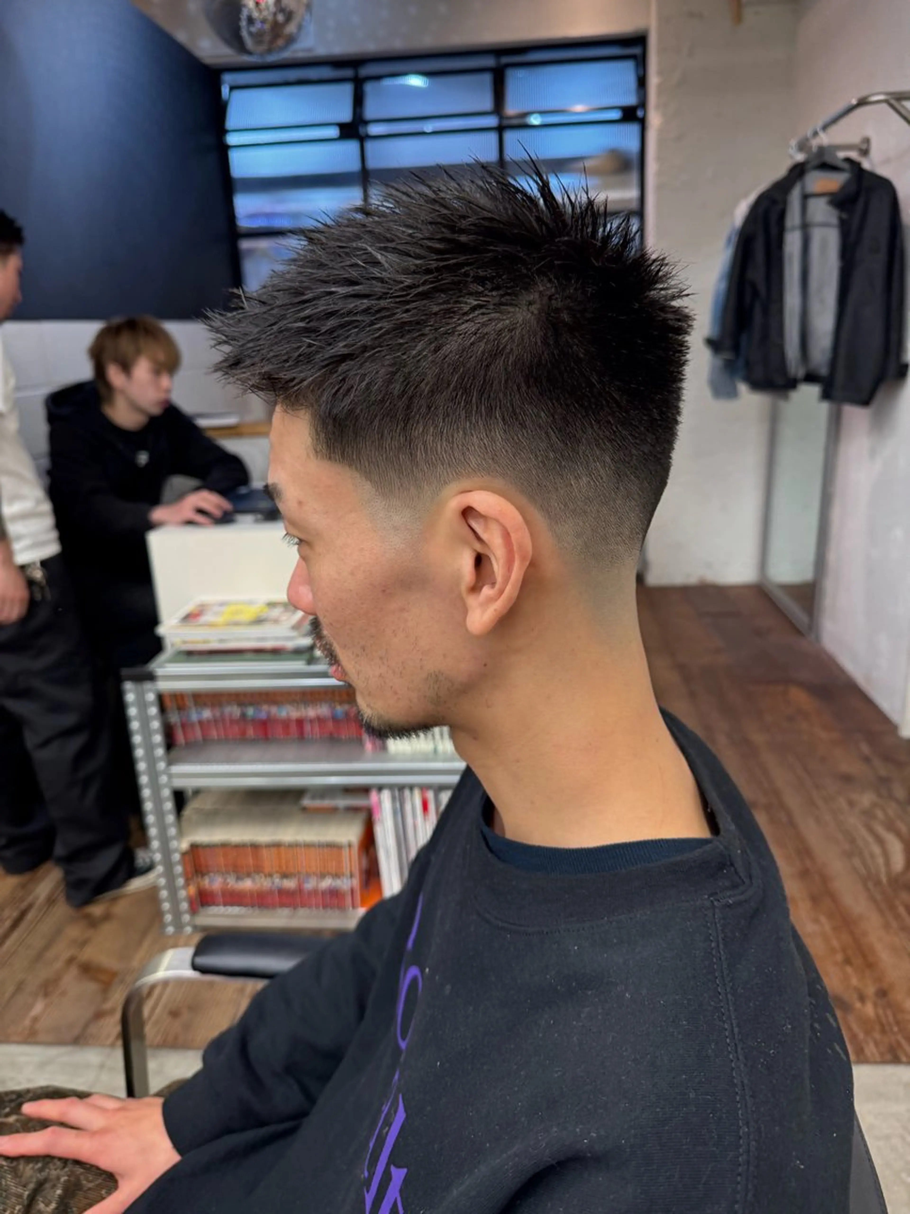 ショート メンズ フェードカット メンズショート スキンフェード スパイキーショート ショートヘア カット ヘッドスパ 💈メンズ特化💈 TASUKUのヘアスタイル