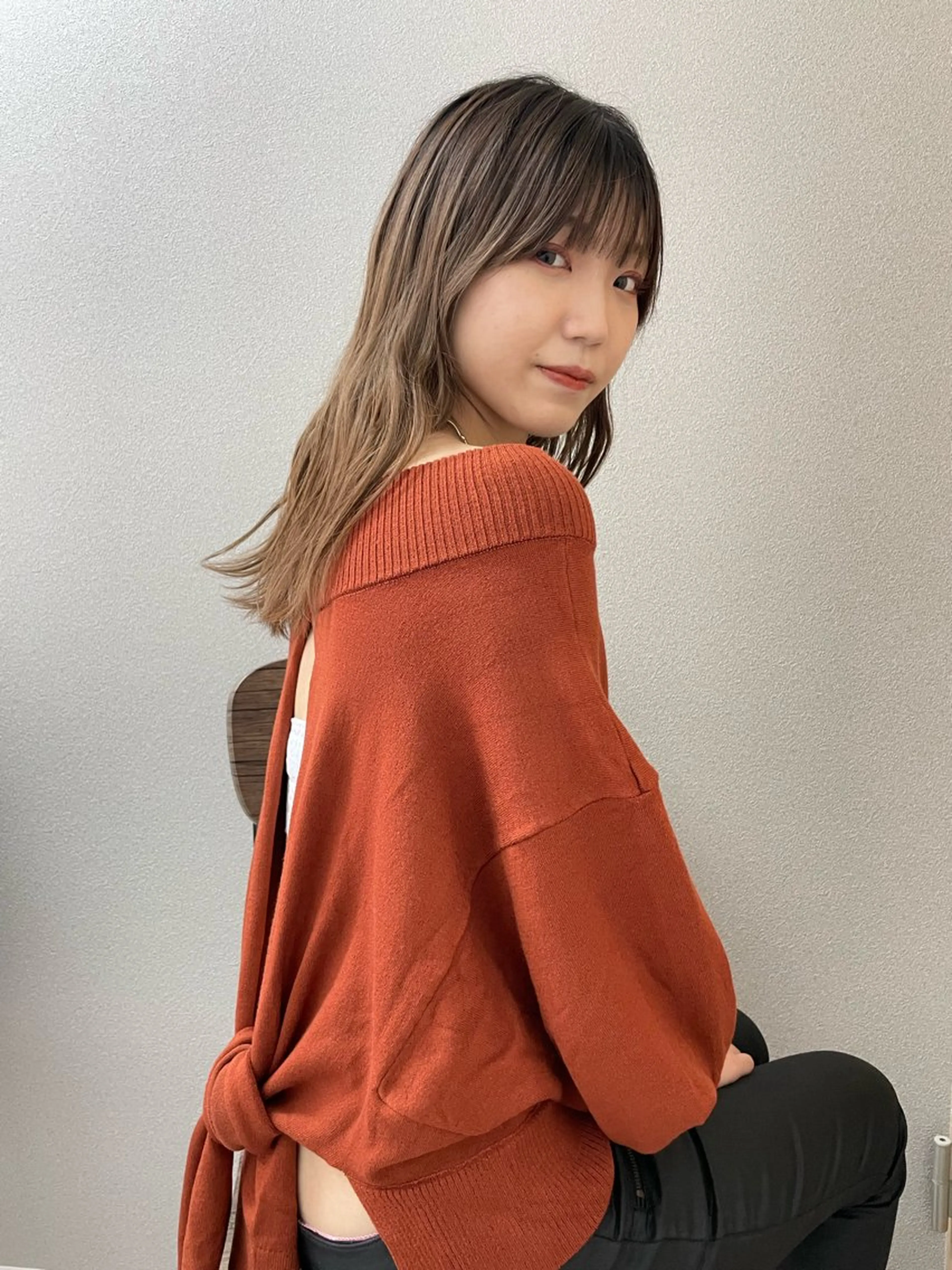 セミロング ヘアカラー ブレンバイドット所属・ニュアンスカラー/ 🫧レミ(坊主)のヘアスタイル