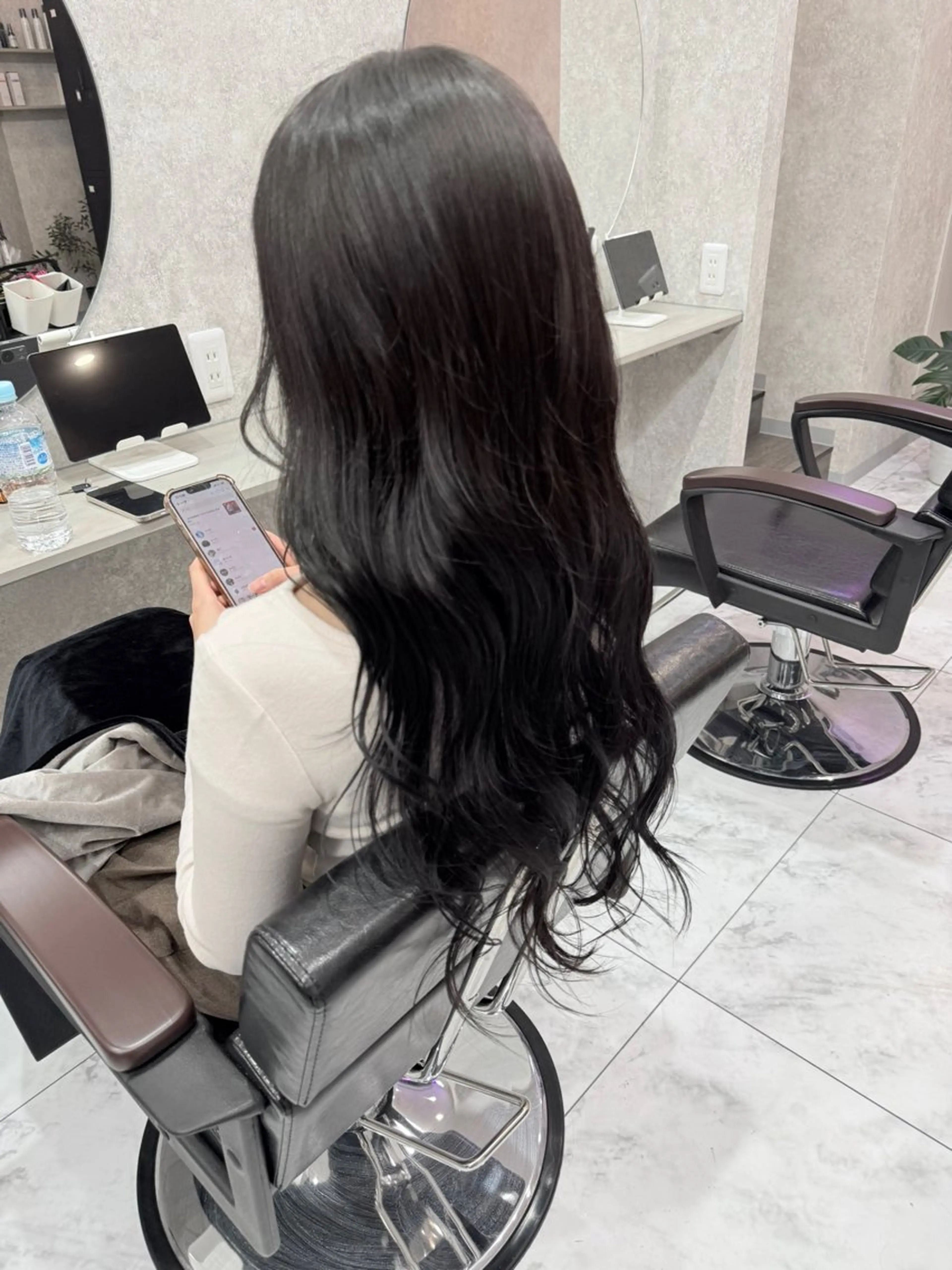 ロング カラー 🌺ハイトーン🌺 矢葺 なぎさ🌺🌺のヘアスタイル