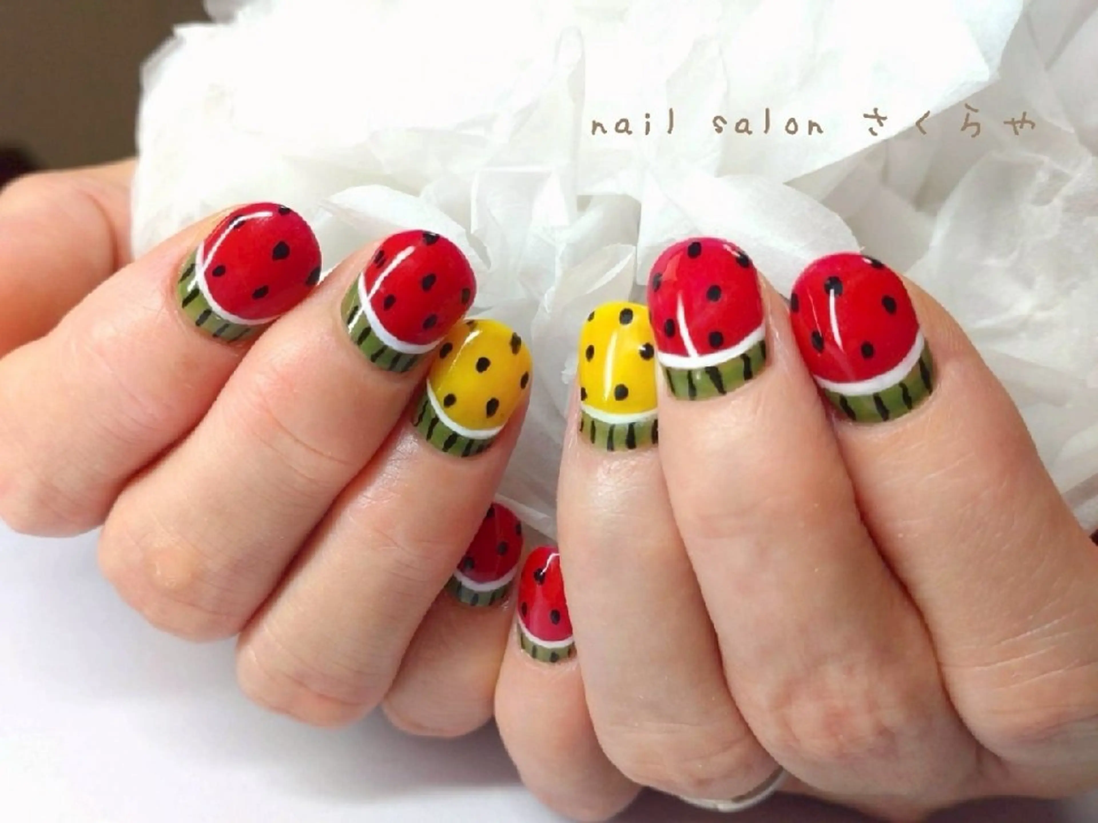 ネイル フットネイル 持ち込み ショートネイル さくらや❤ パラジェル使用のネイルデザイン