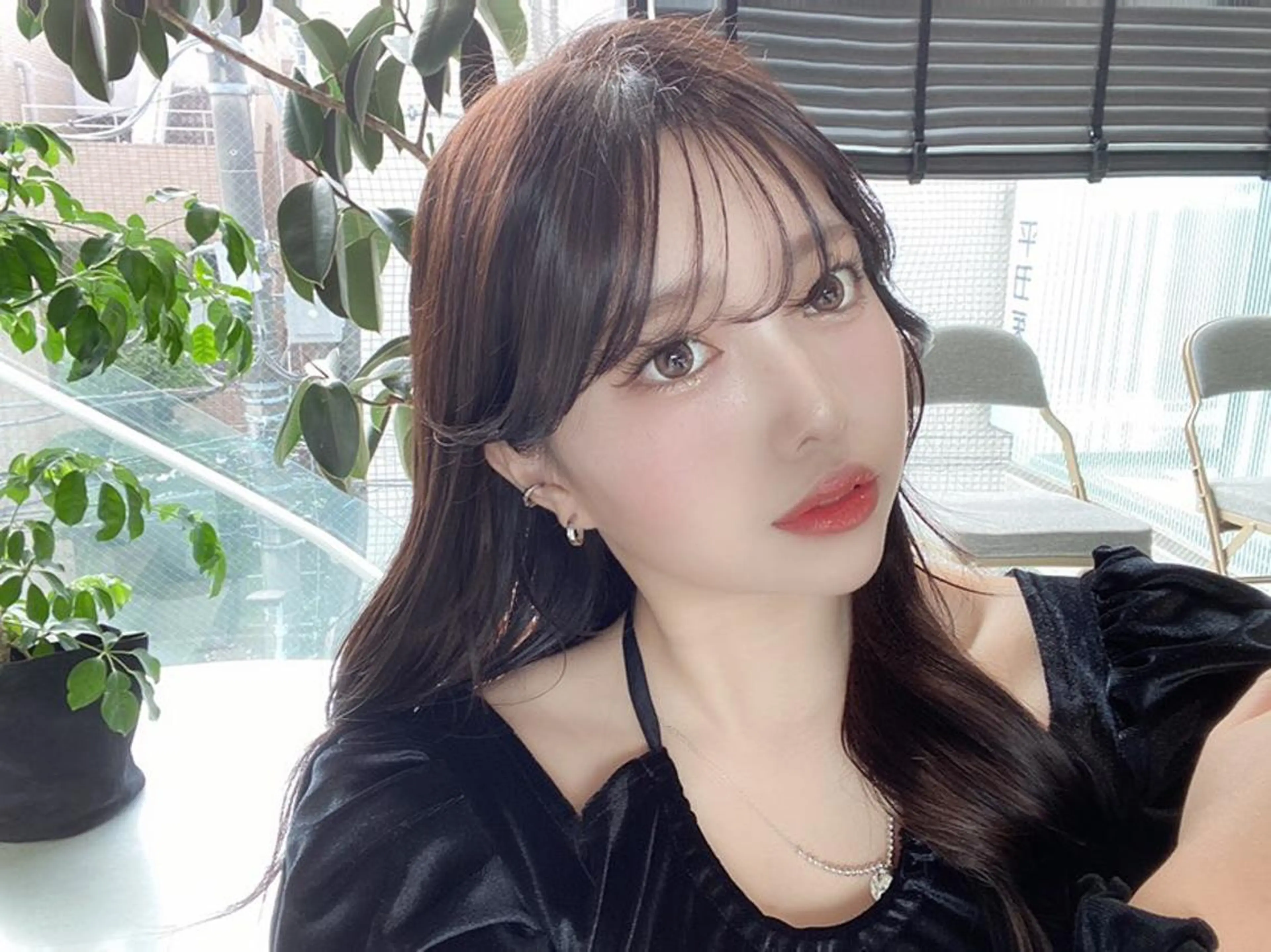 ミディアム カット ヘアカラー トリートメント 🌫️大人韓国ヘア 🌫️naoyaのヘアスタイル