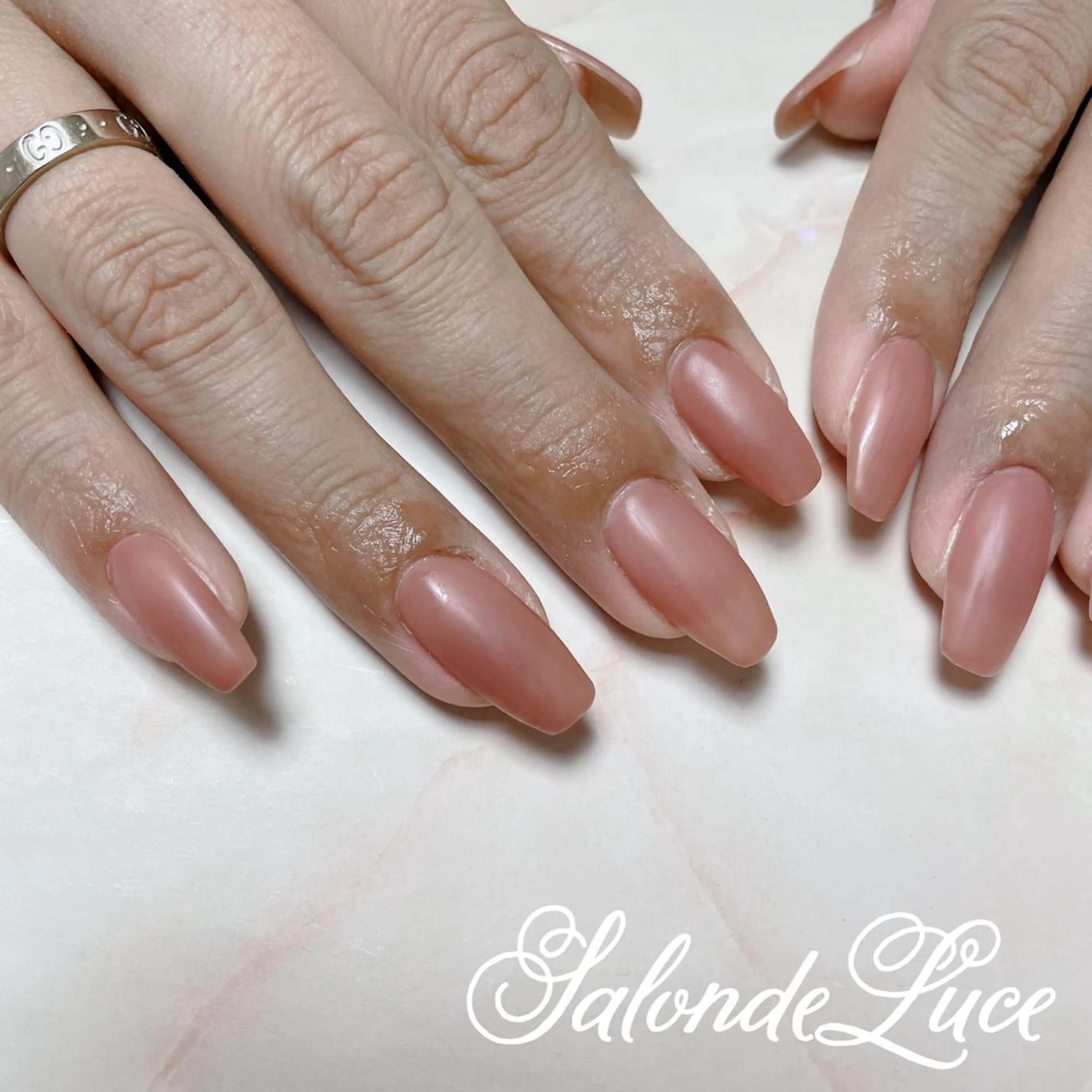 ネイル マットネイル ワンカラーネイル Salon de Luceのネイルデザイン