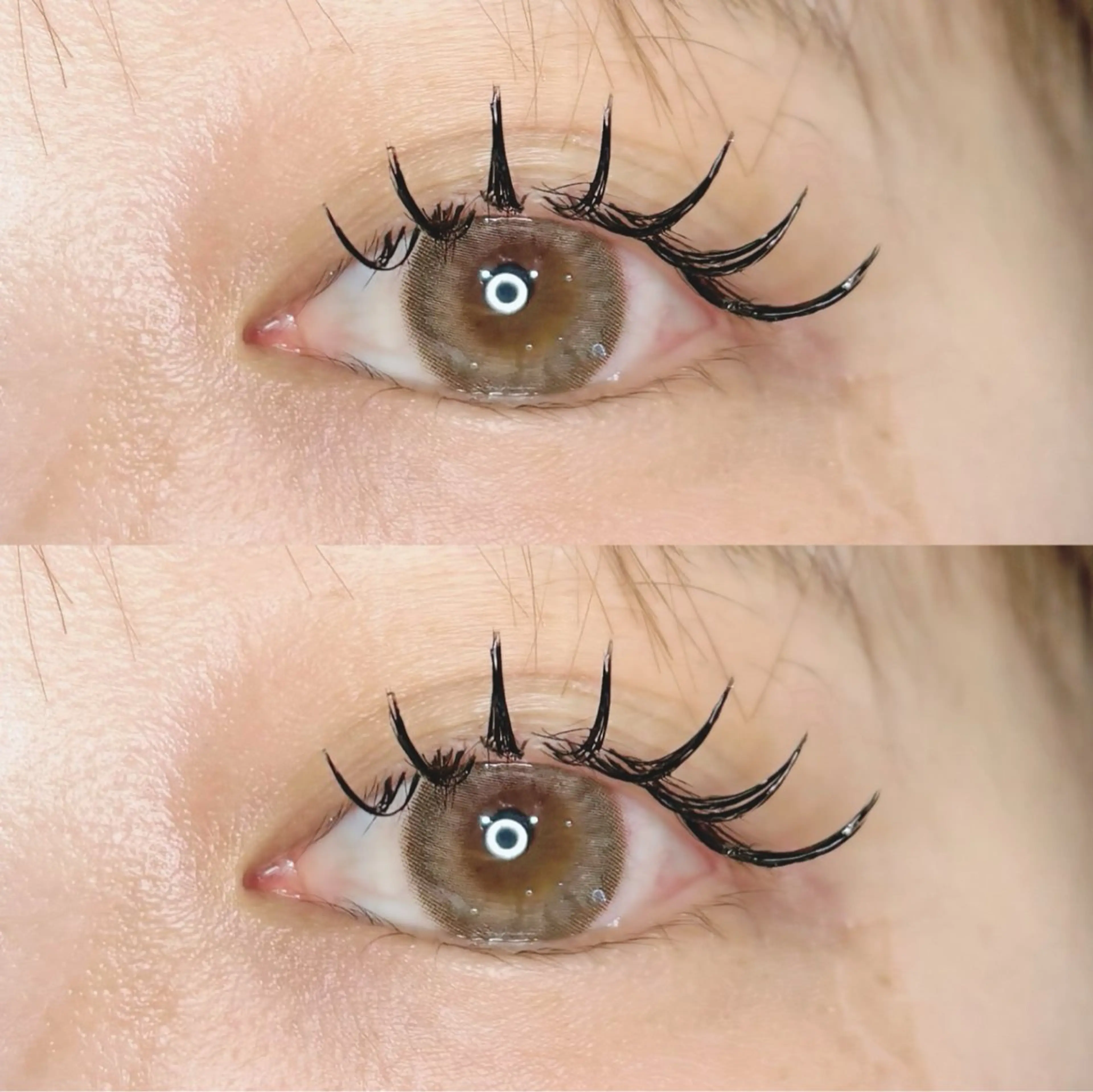 マツエク・マツパ フラットラッシュ 堀内 優衣💗パリジェンヌのマツエク・マツパデザイン