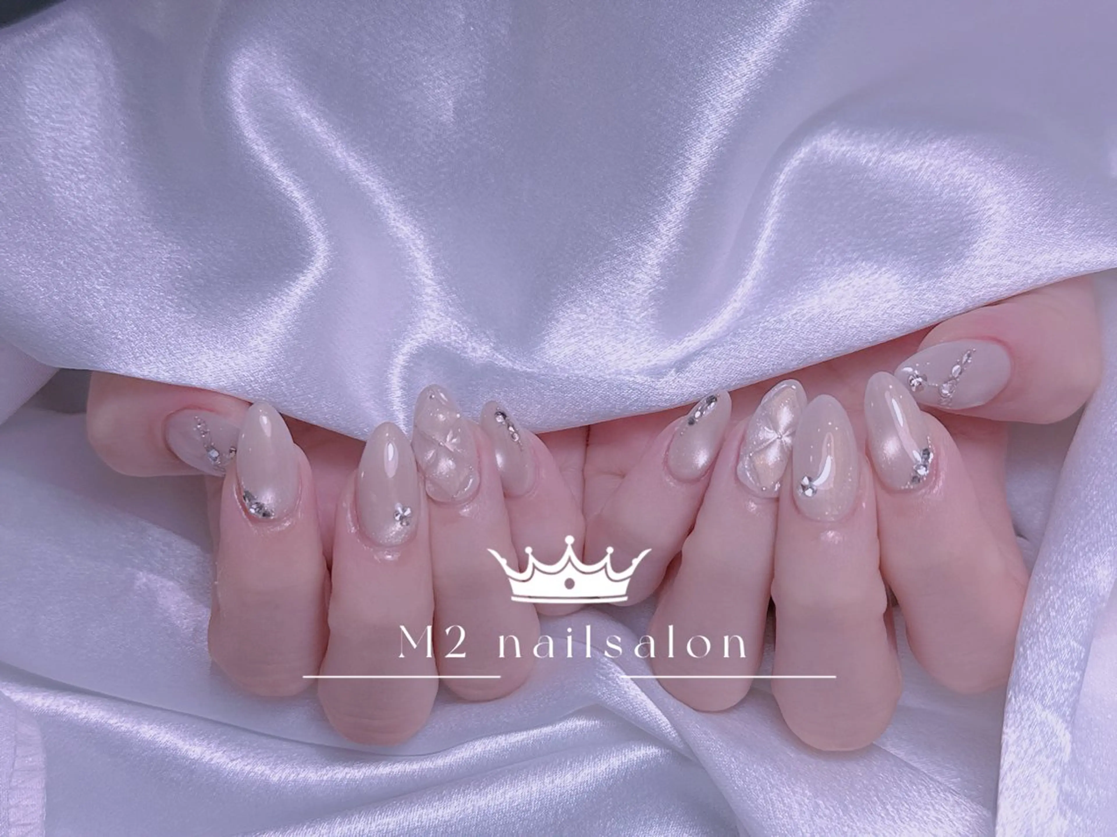 ネイル ハンドネイル 長さだし専門店 M2　rikaのネイルデザイン