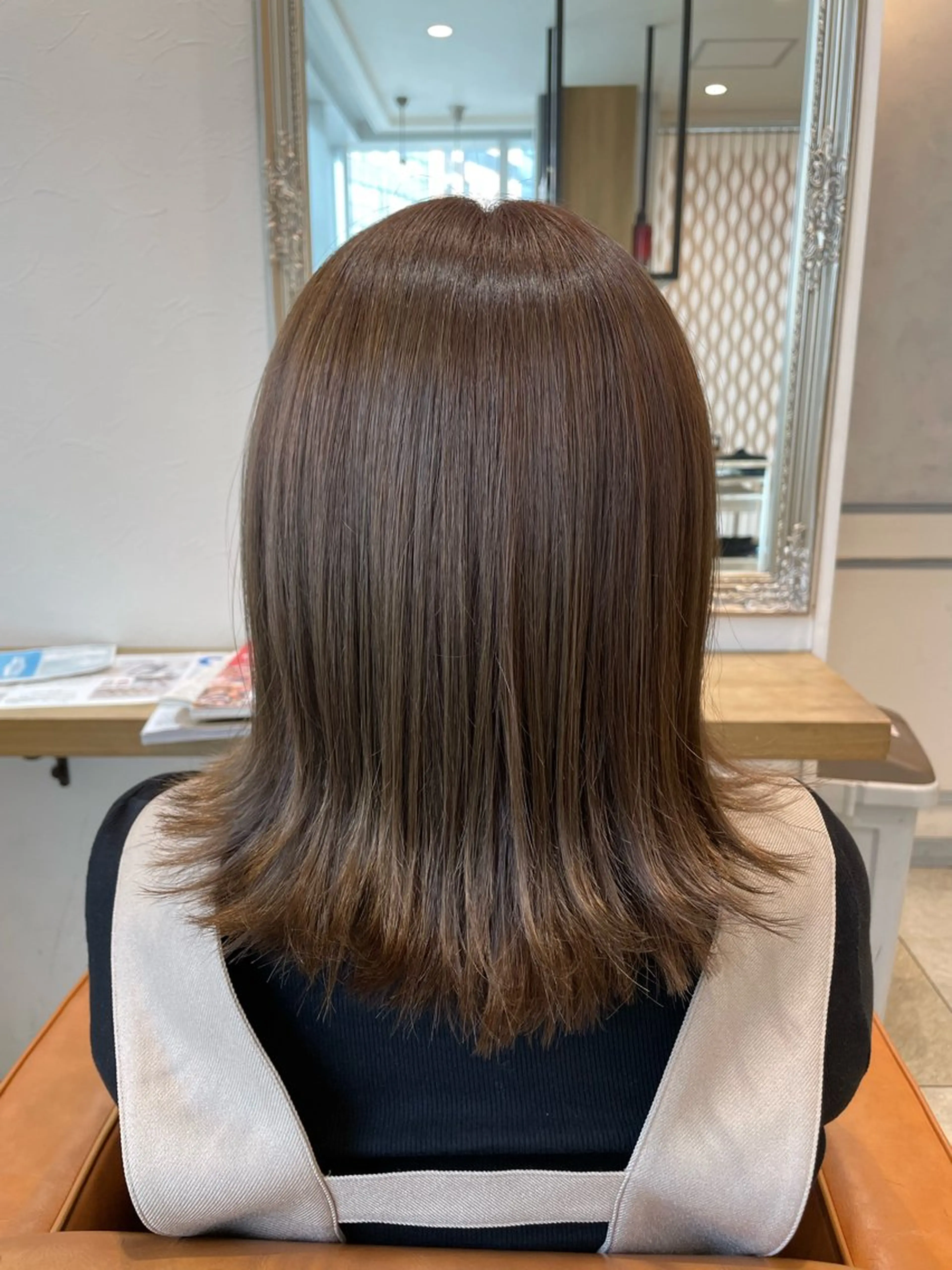 ミディアム カラー カット ヘアカラー 🌻あらしろ なつき🌻のヘアスタイル